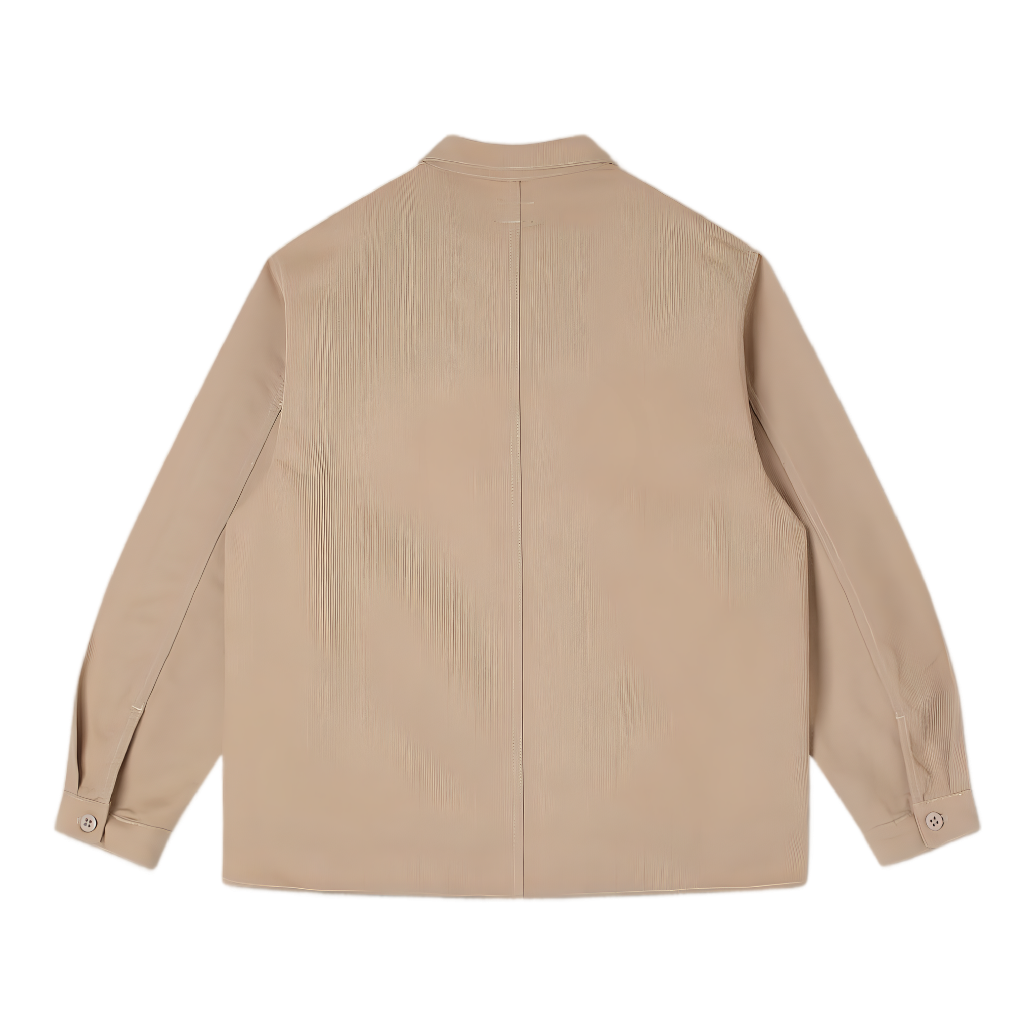 Painters Pop Over Shirt - Khaki Bedford