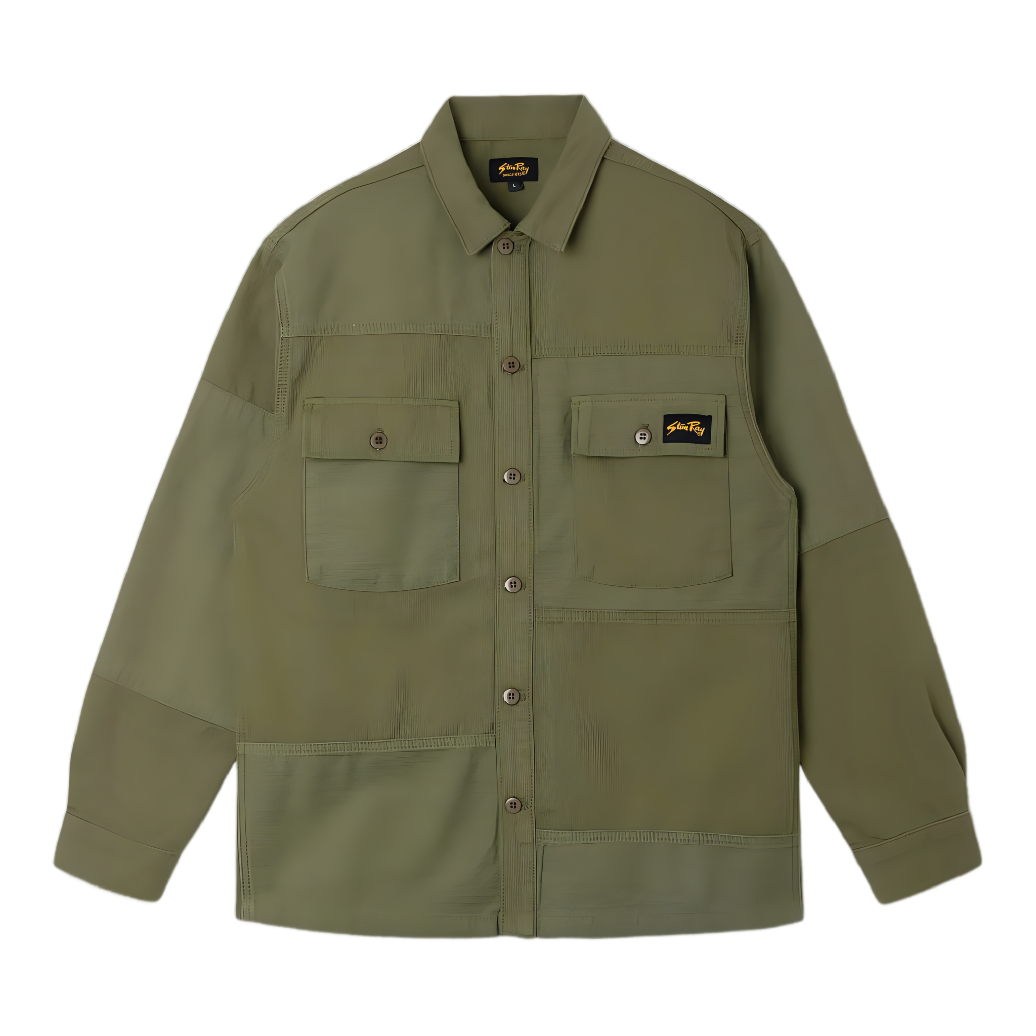 CPO Shirt - Olive Poplin/Sateen