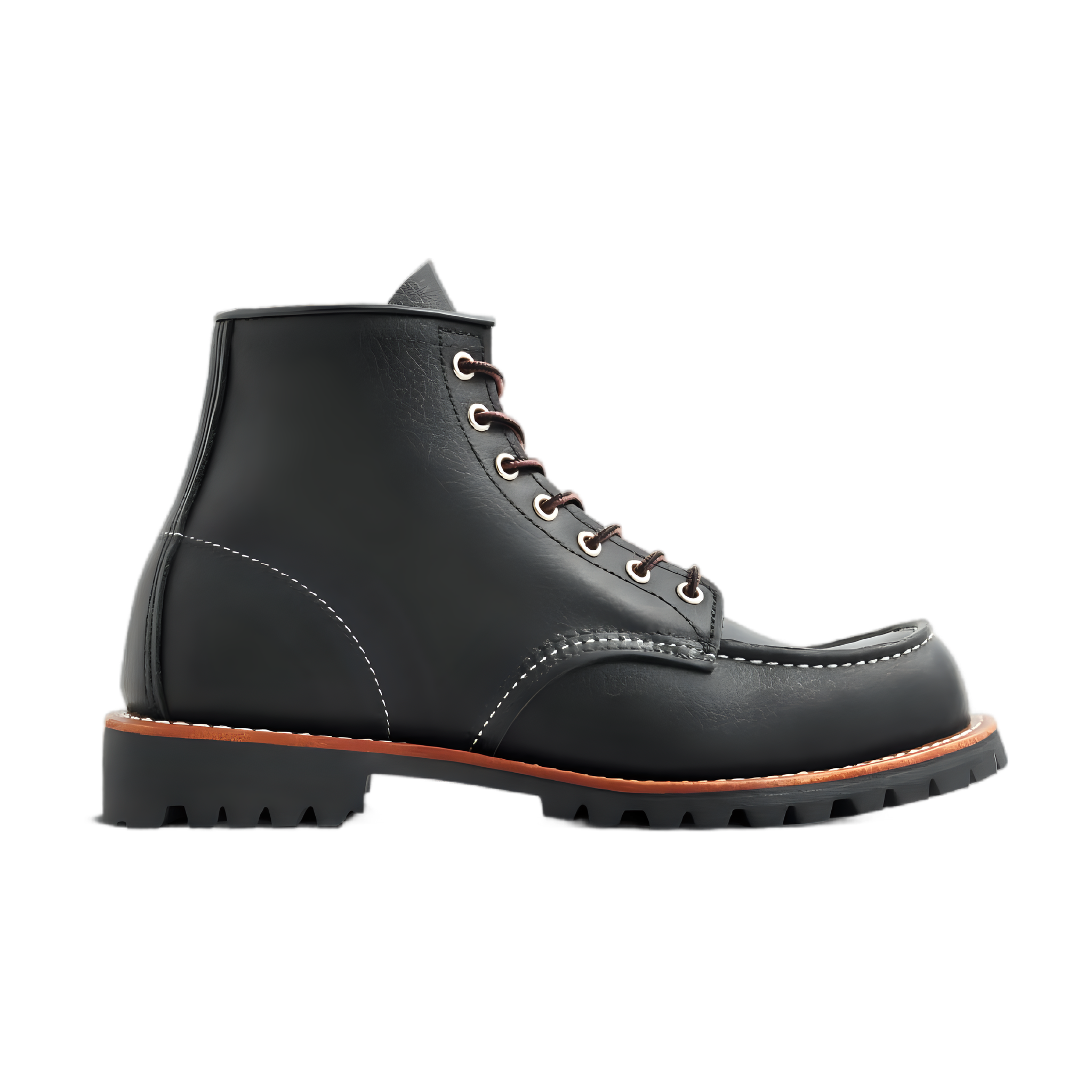 Roughneck Moc Toe Work Boots 2949 - Black Oil Slick