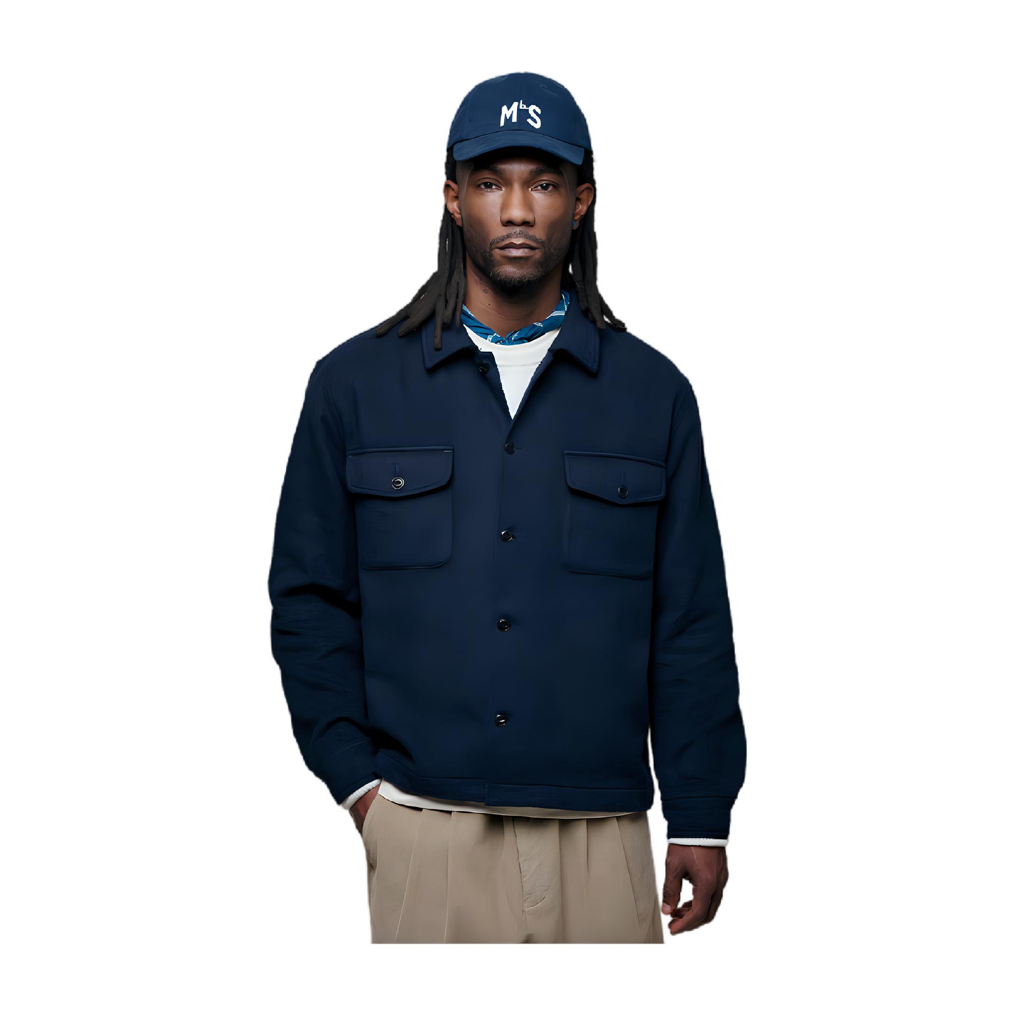 Blanket Shirt – Night Blue