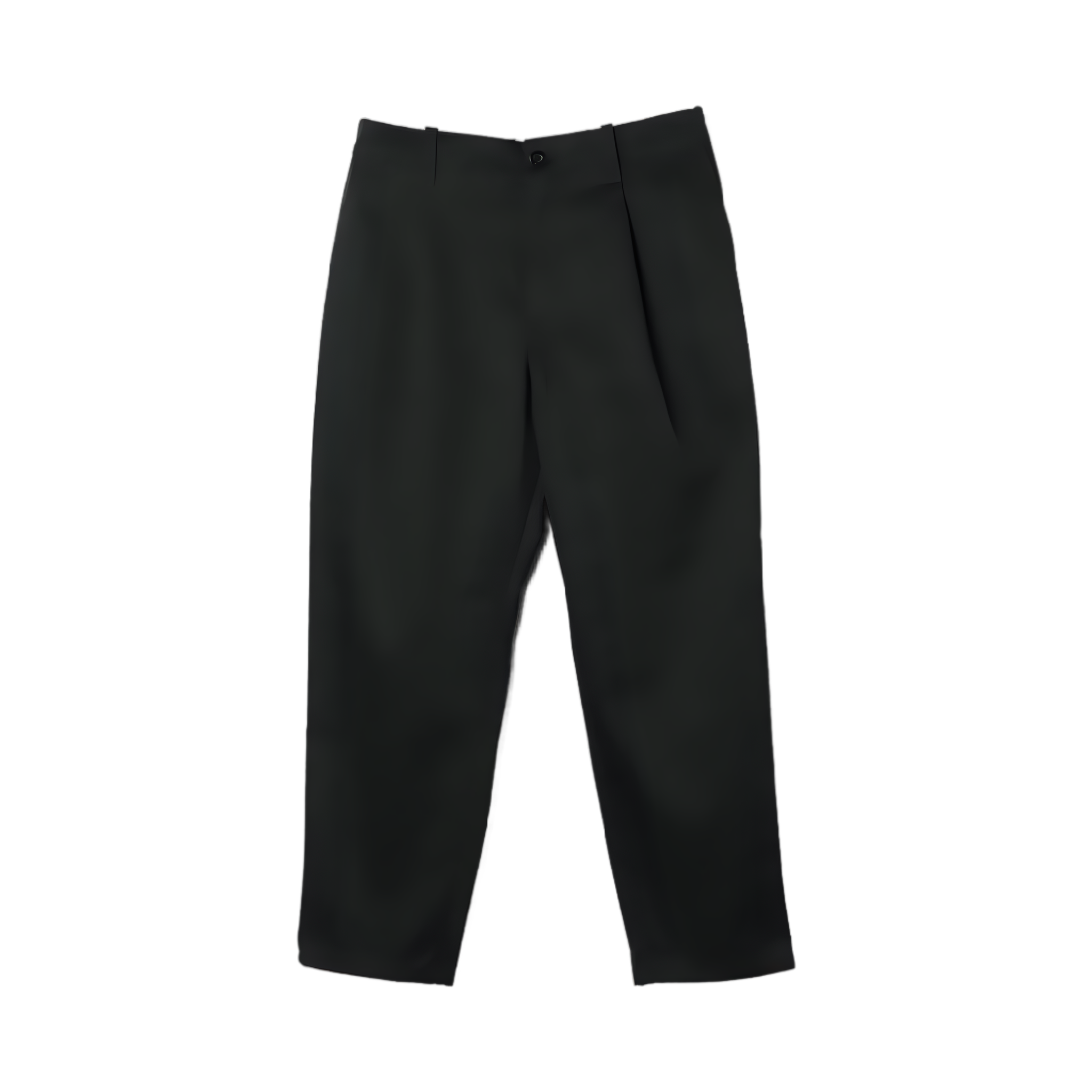 Type.05 Tuck Tapered Pants - Black