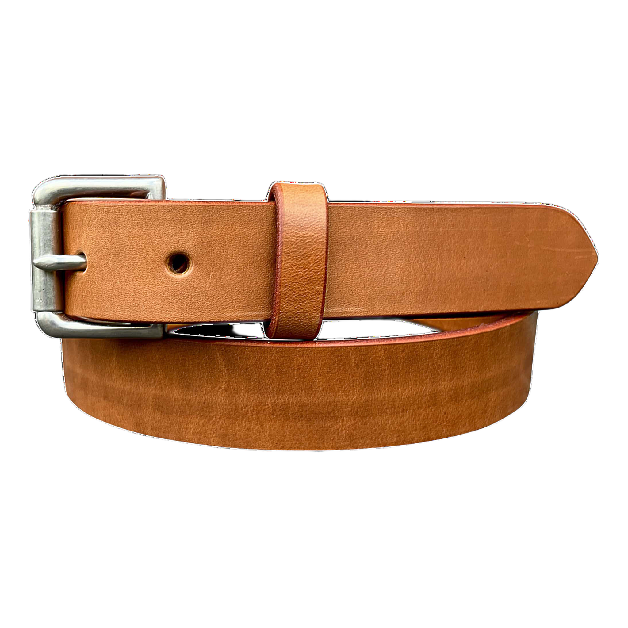 Slim Belt - Harness Tan/Nickel
