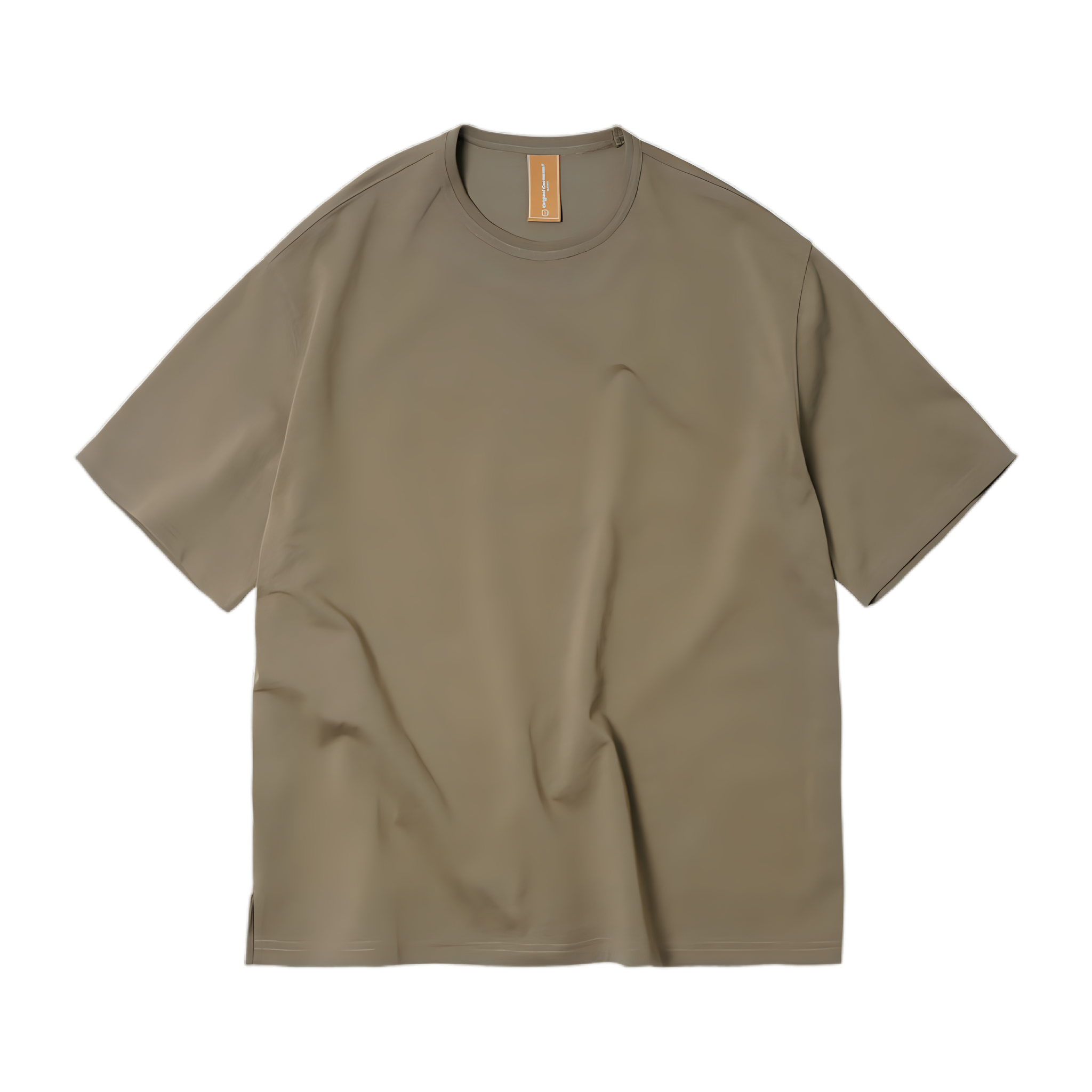 OG Double Rib Oversized Tee - Mud