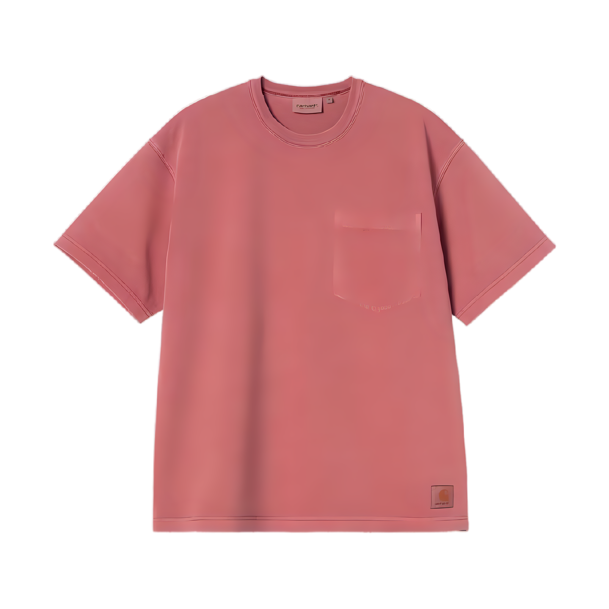 S/S Torion Pocket T-Shirt - Marsala, Grind Washed