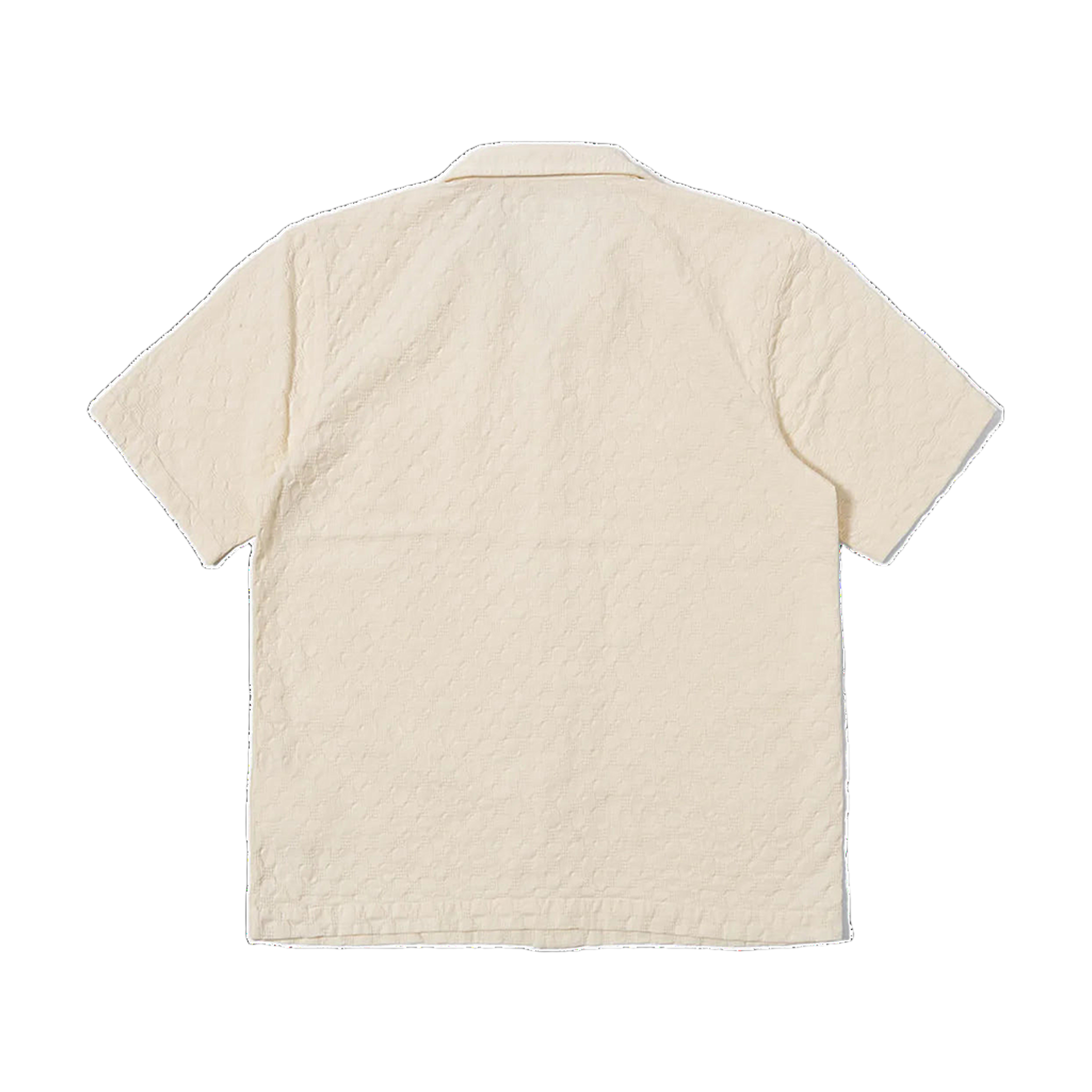 Road Shirt - Dot Waffle, Ecru