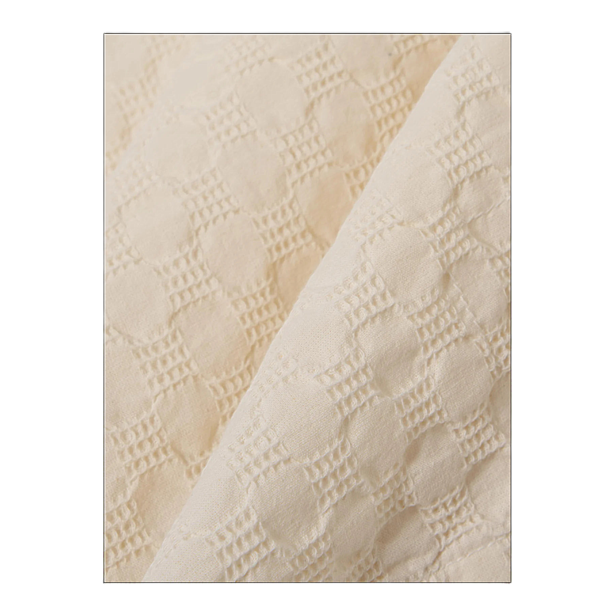 Road Shirt - Dot Waffle, Ecru