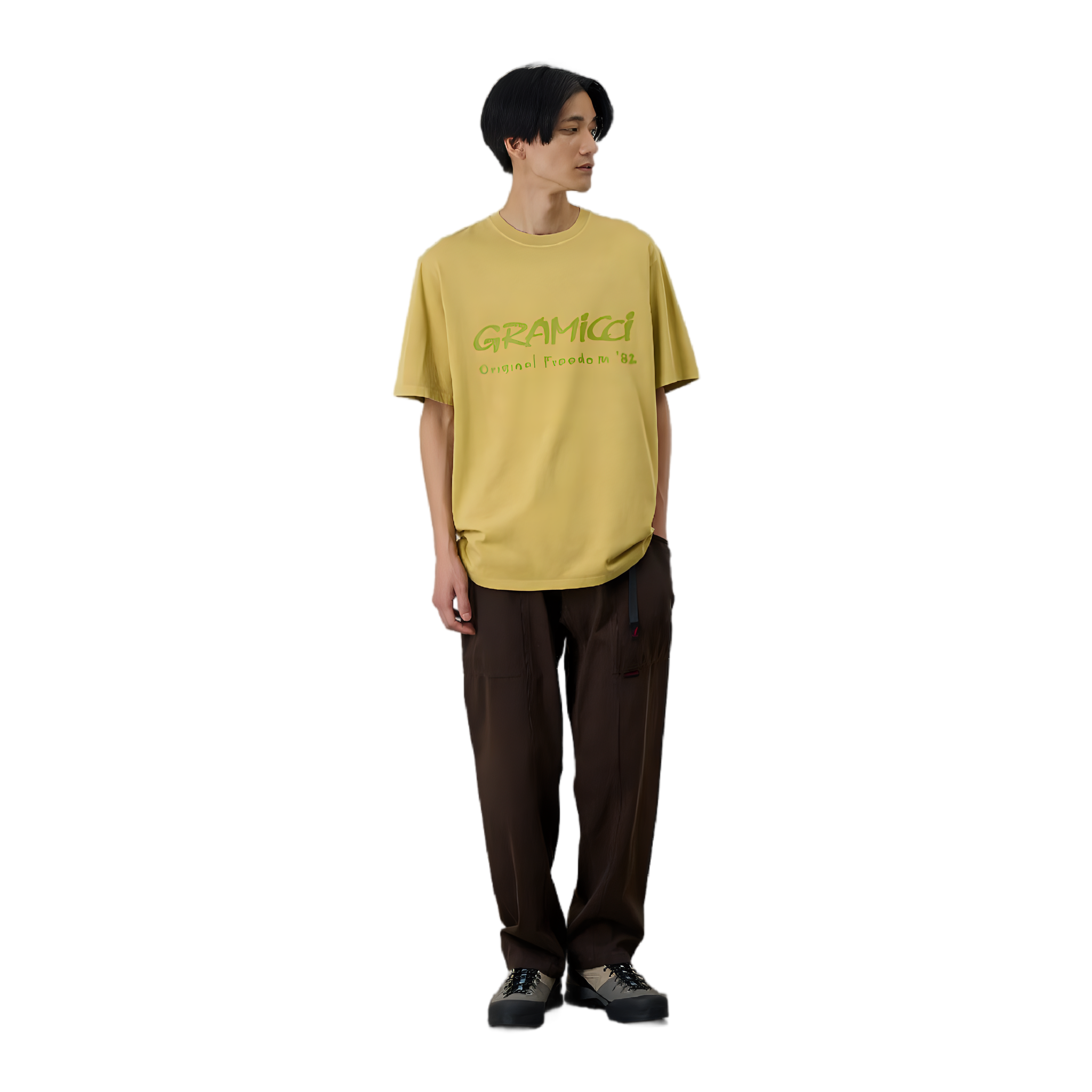 Freedom Tee Pigment Dyed - Sulphur Pigment