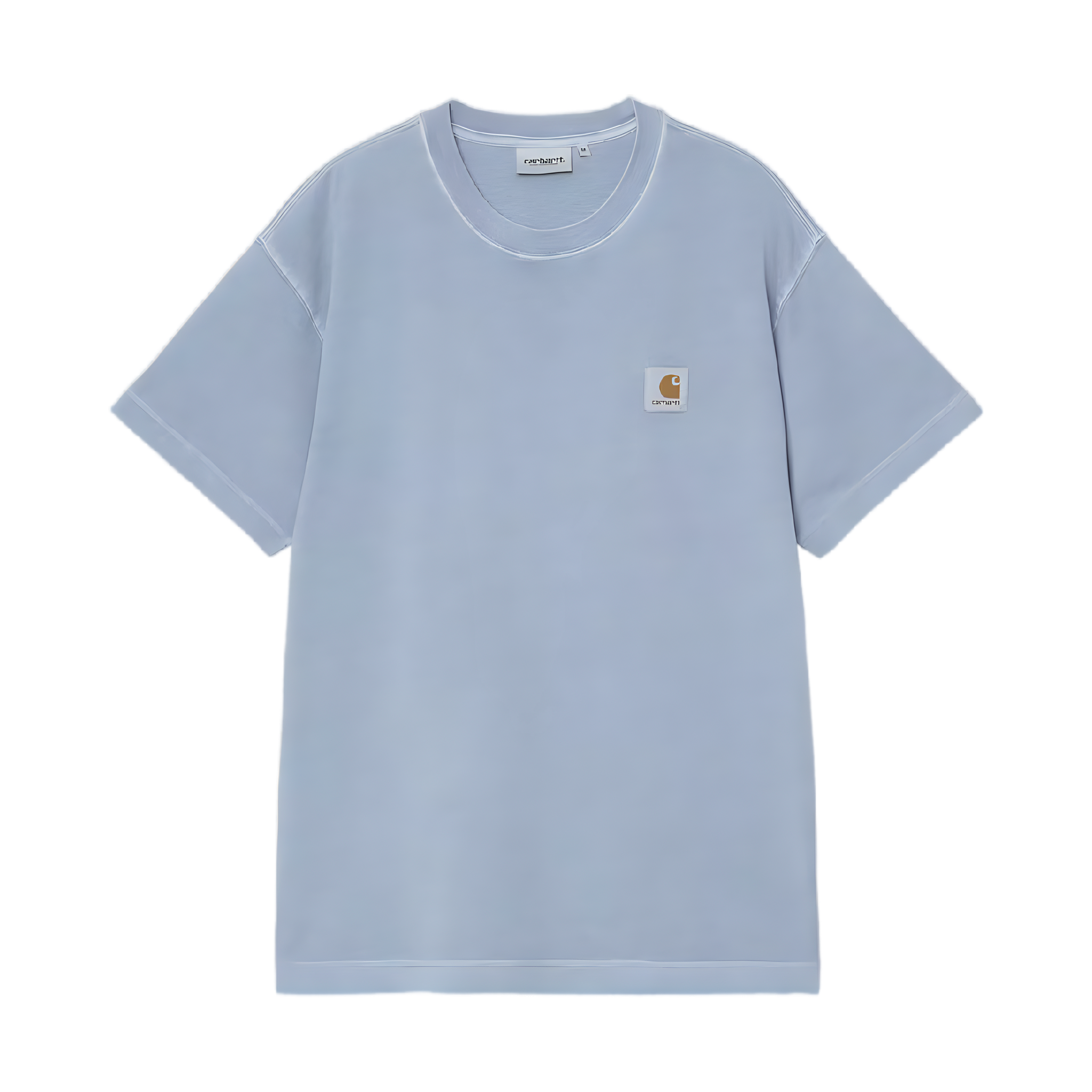 S/S Nelson T-Shirt - Gentle Blue, Garment Dyed