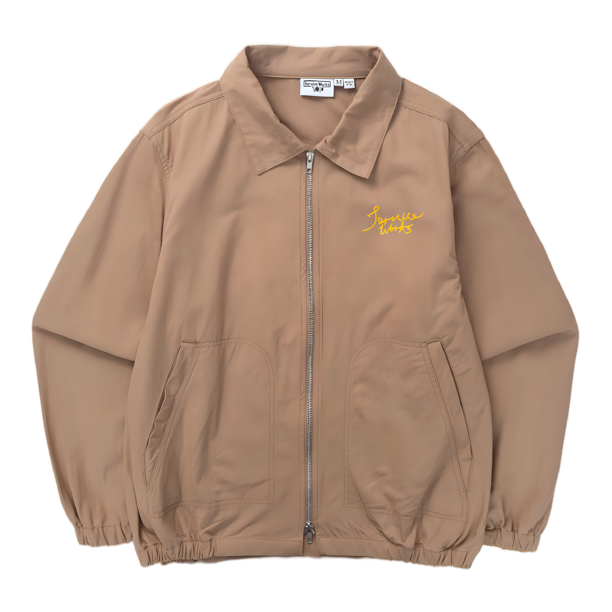 Twill Work Jacket - Mushroom