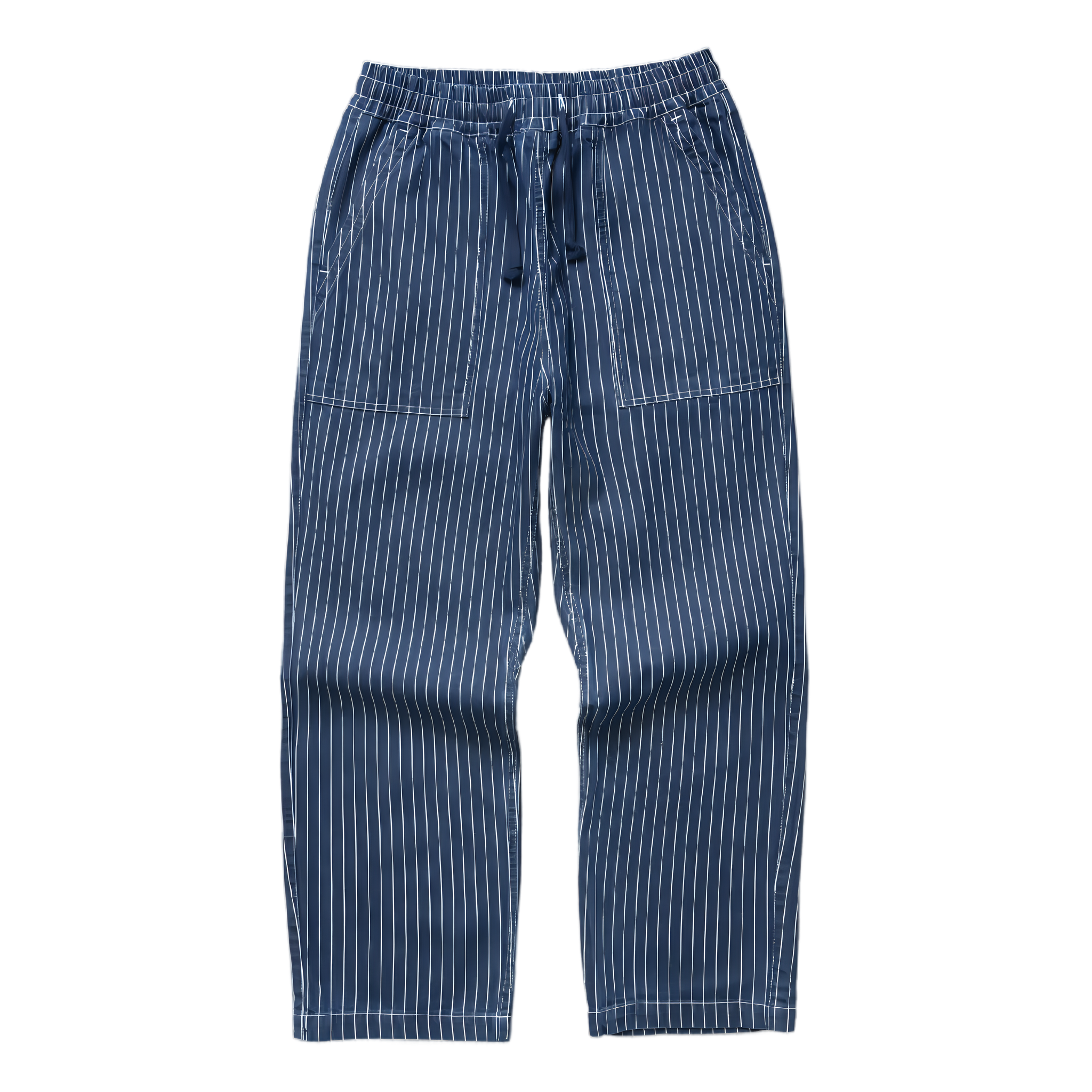 Pinstripe Denim Chef pant -  Indigo
