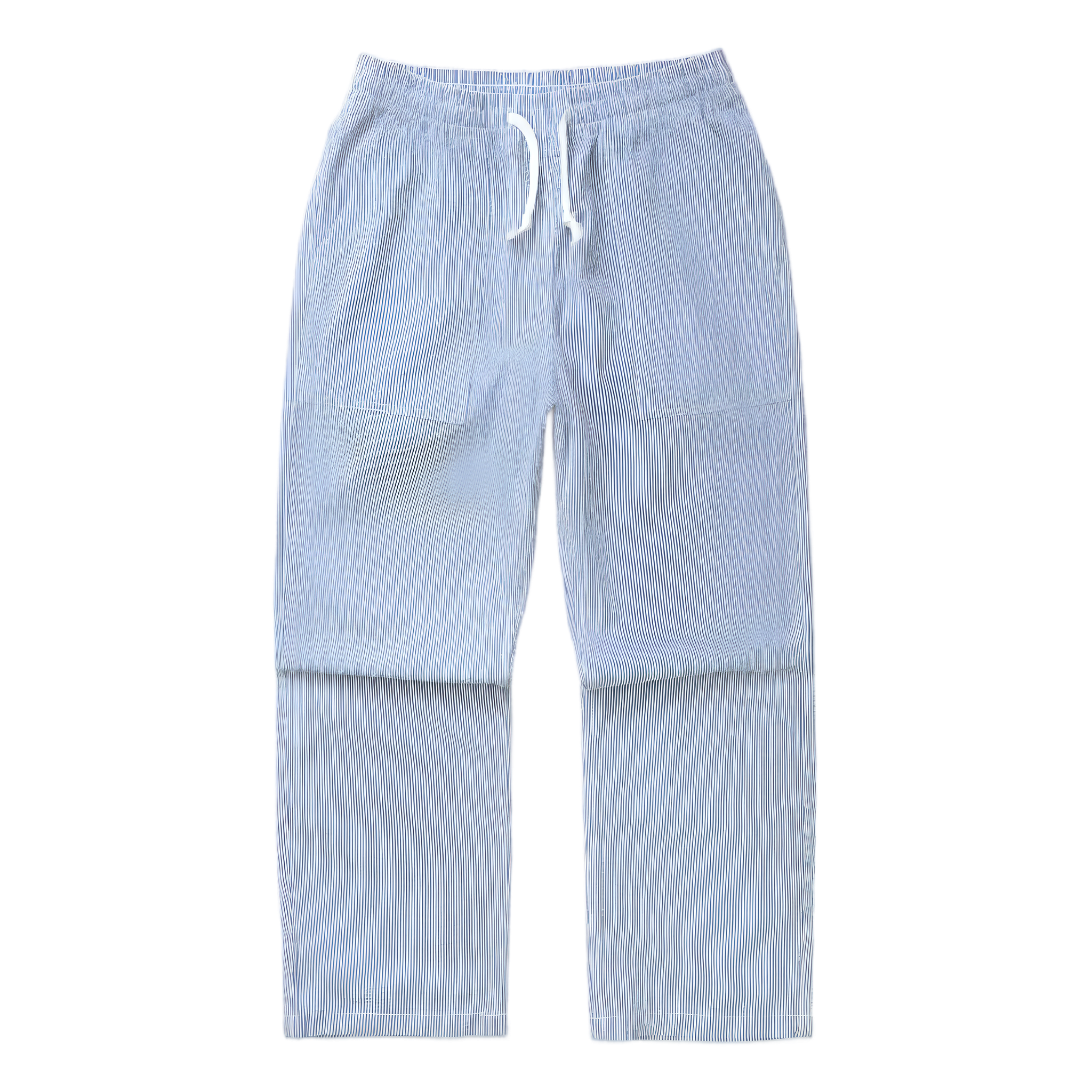 Seersucker Chef pant -  Navy Stripe