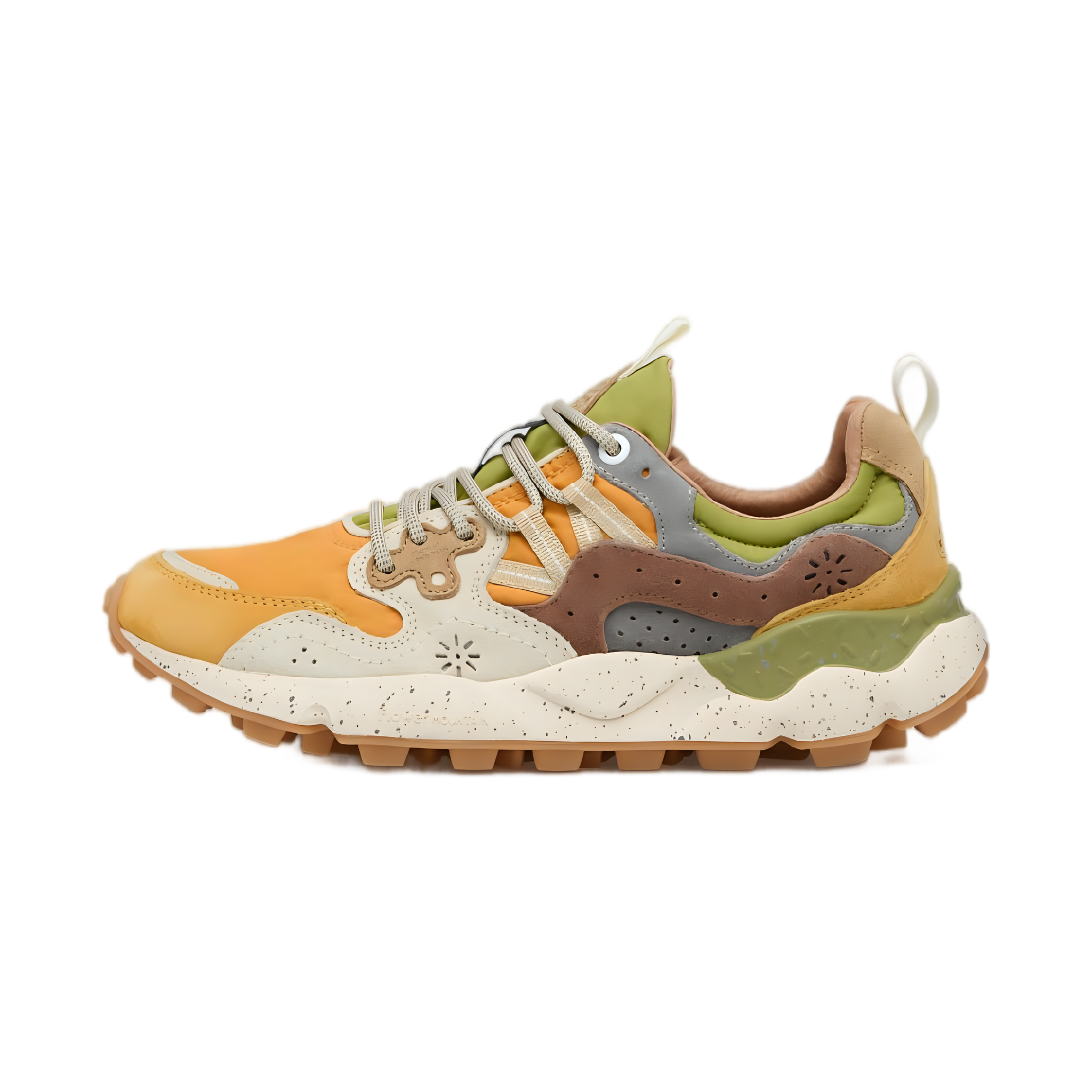 Yamano 3 Uni - Suede/Nylon - Ocher/Orange/Beige