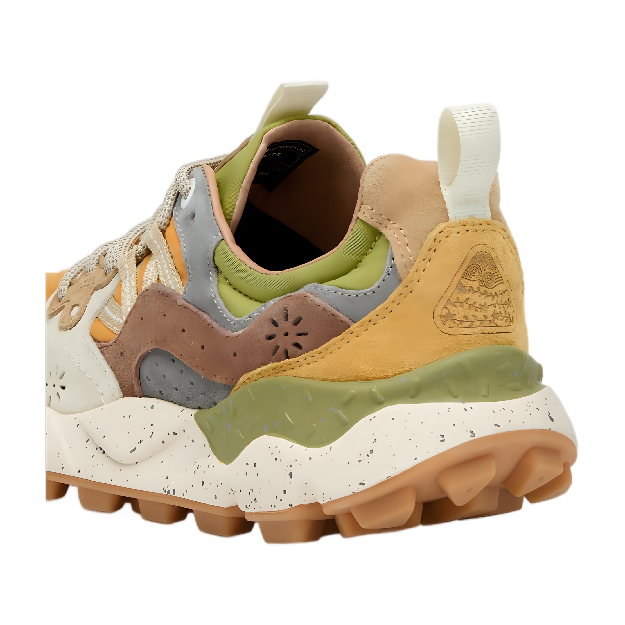 Yamano 3 Uni - Suede/Nylon - Ocher/Orange/Beige