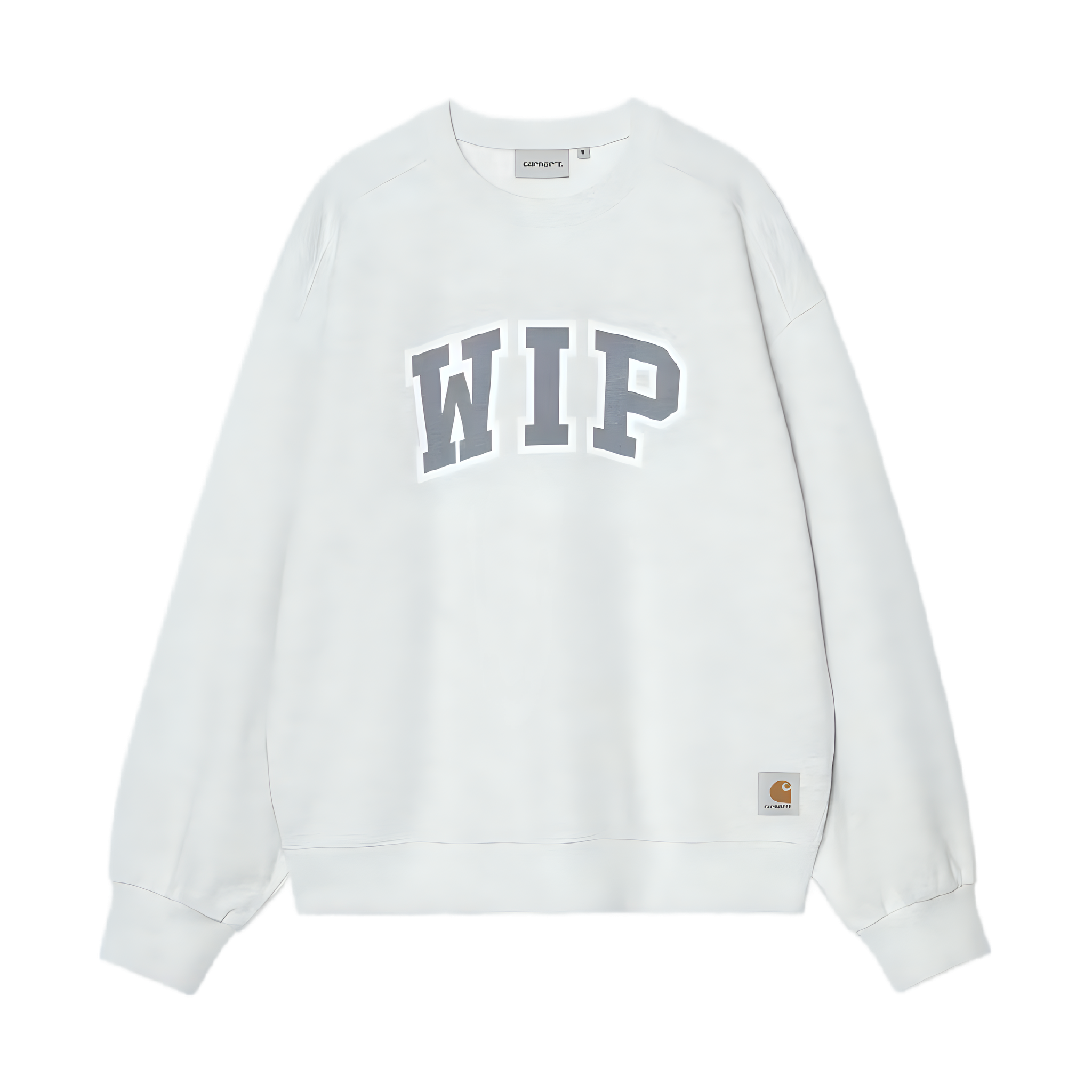 WIP III Sweat - Ash Heather, Heavy Stone Wash