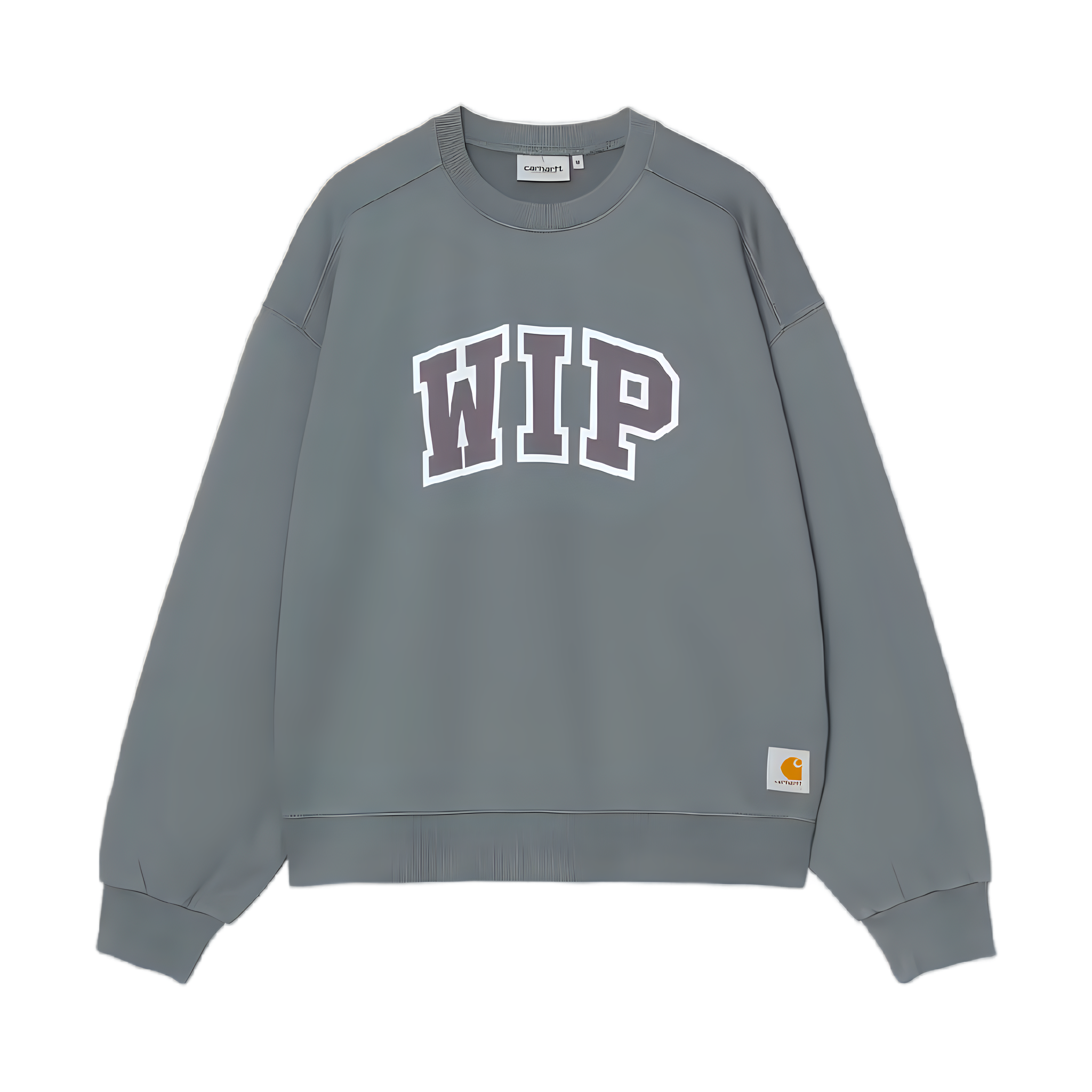 WIP III Sweat - Cozy Blue, Heavy Stone Wash