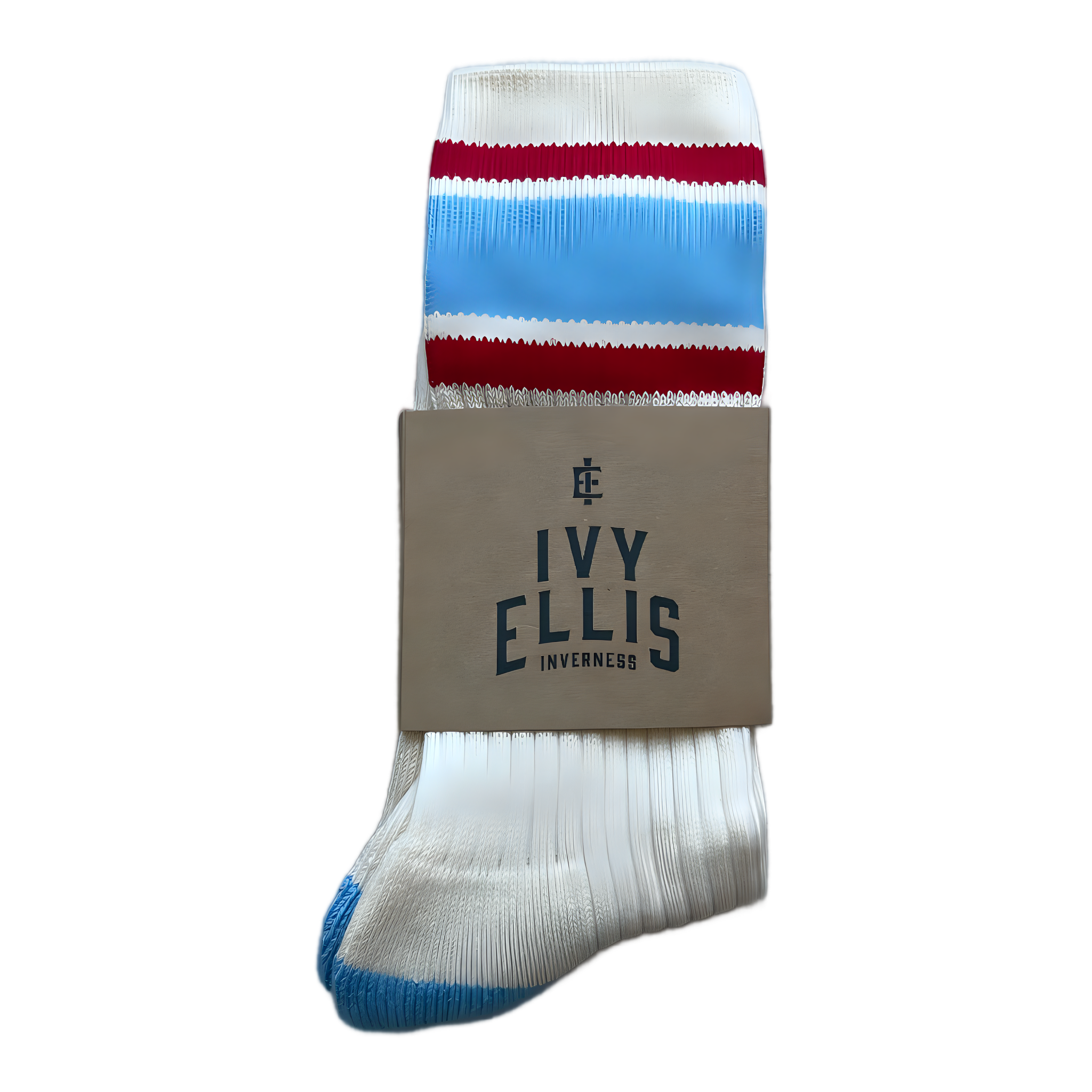 The Moon - Light Blue/Red