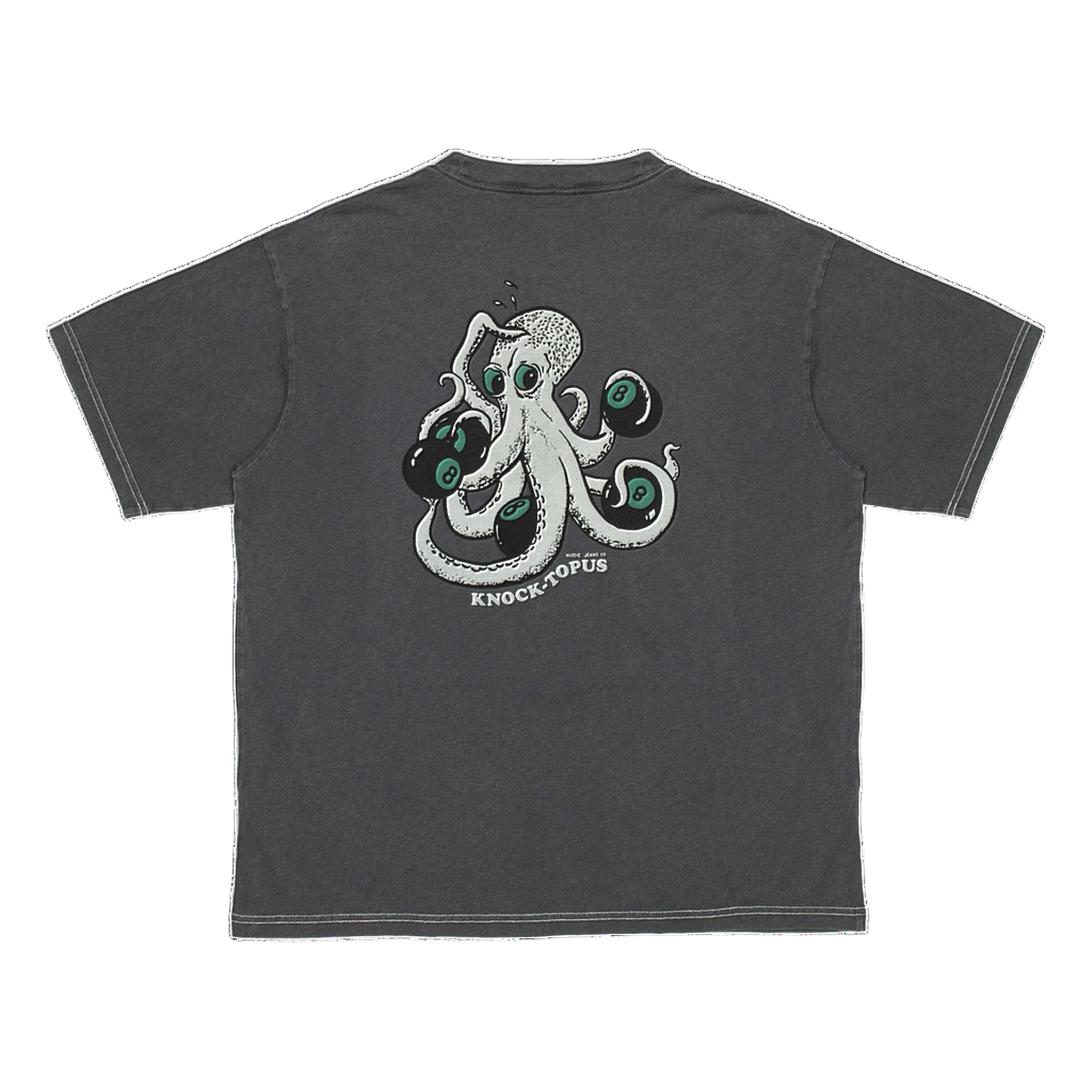 Koffe Knock-Topus T-Shirt - Garment Dyed