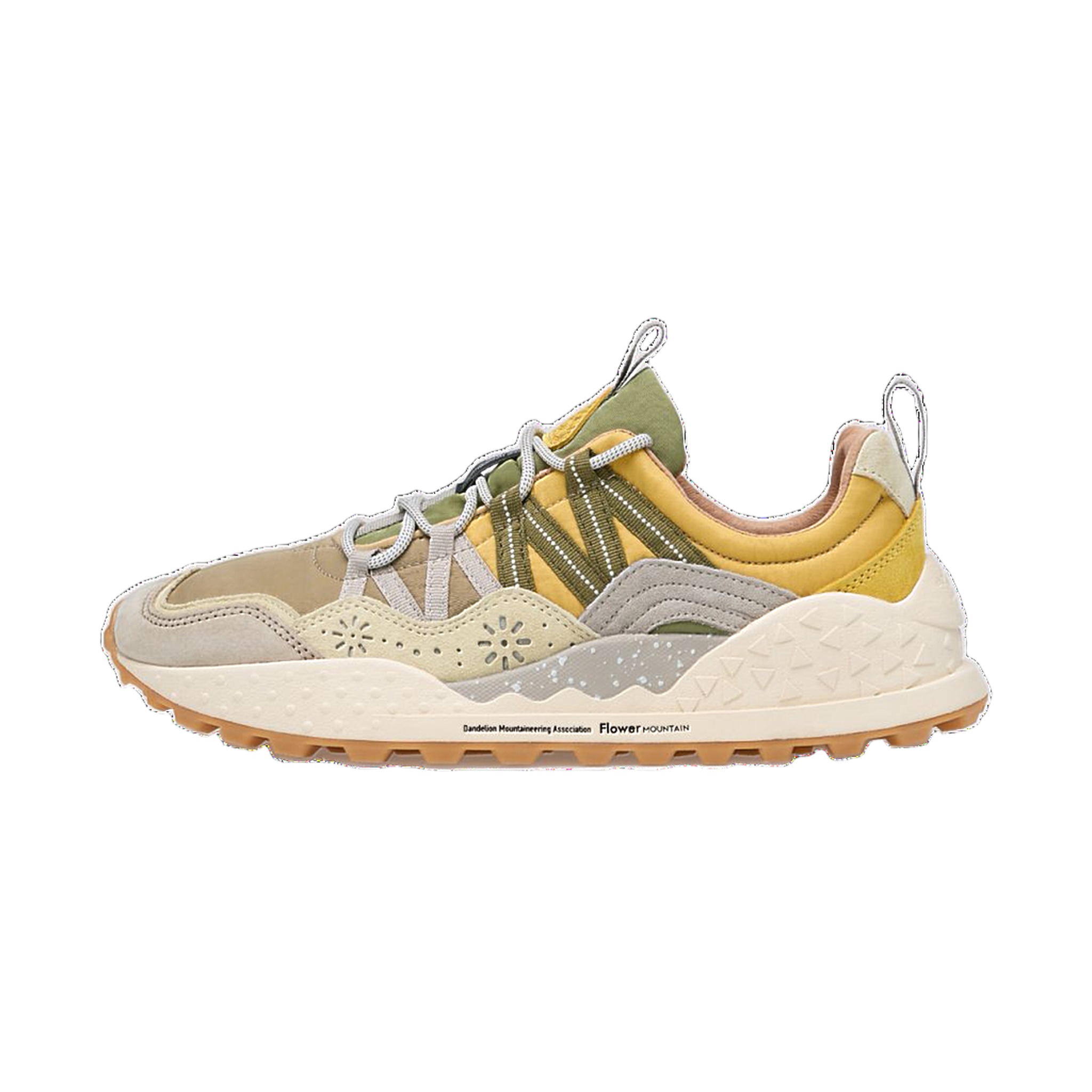 Washi - Suede/Nylon - Beige/Grey
