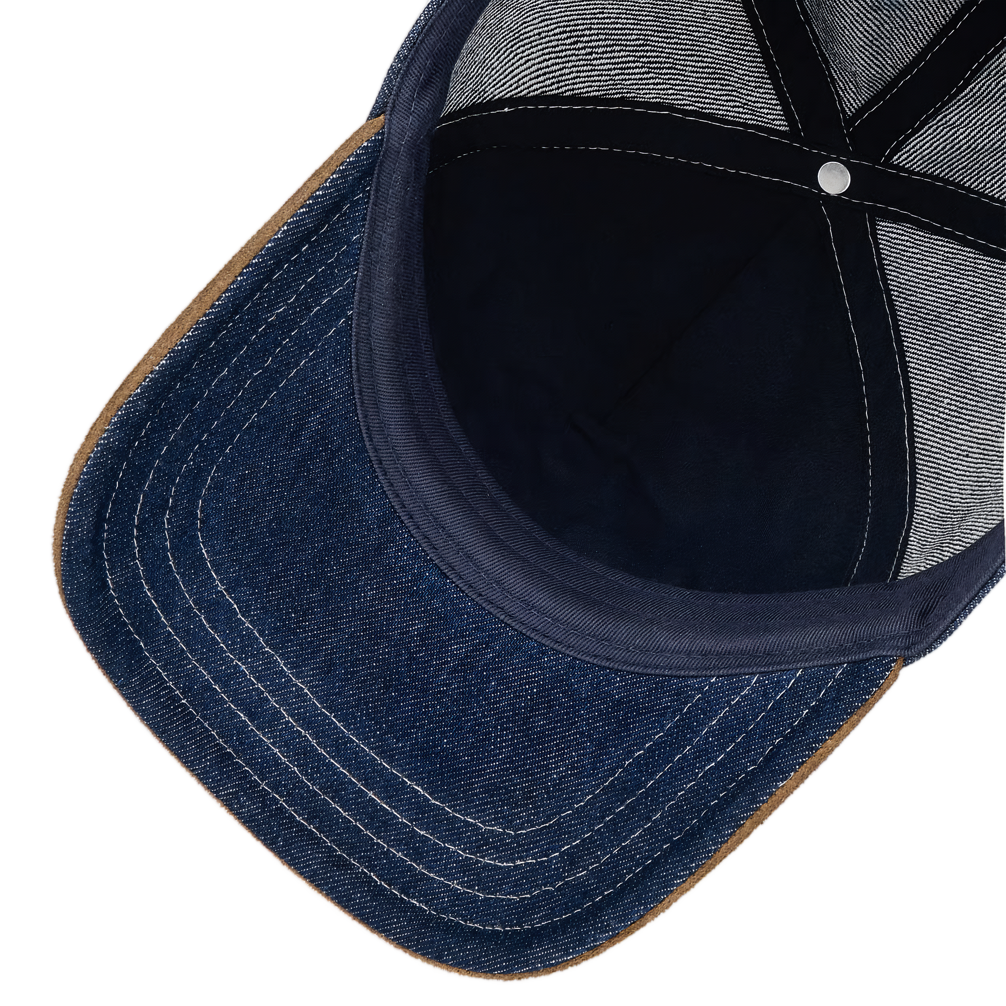 Western Denim Cap - Navy