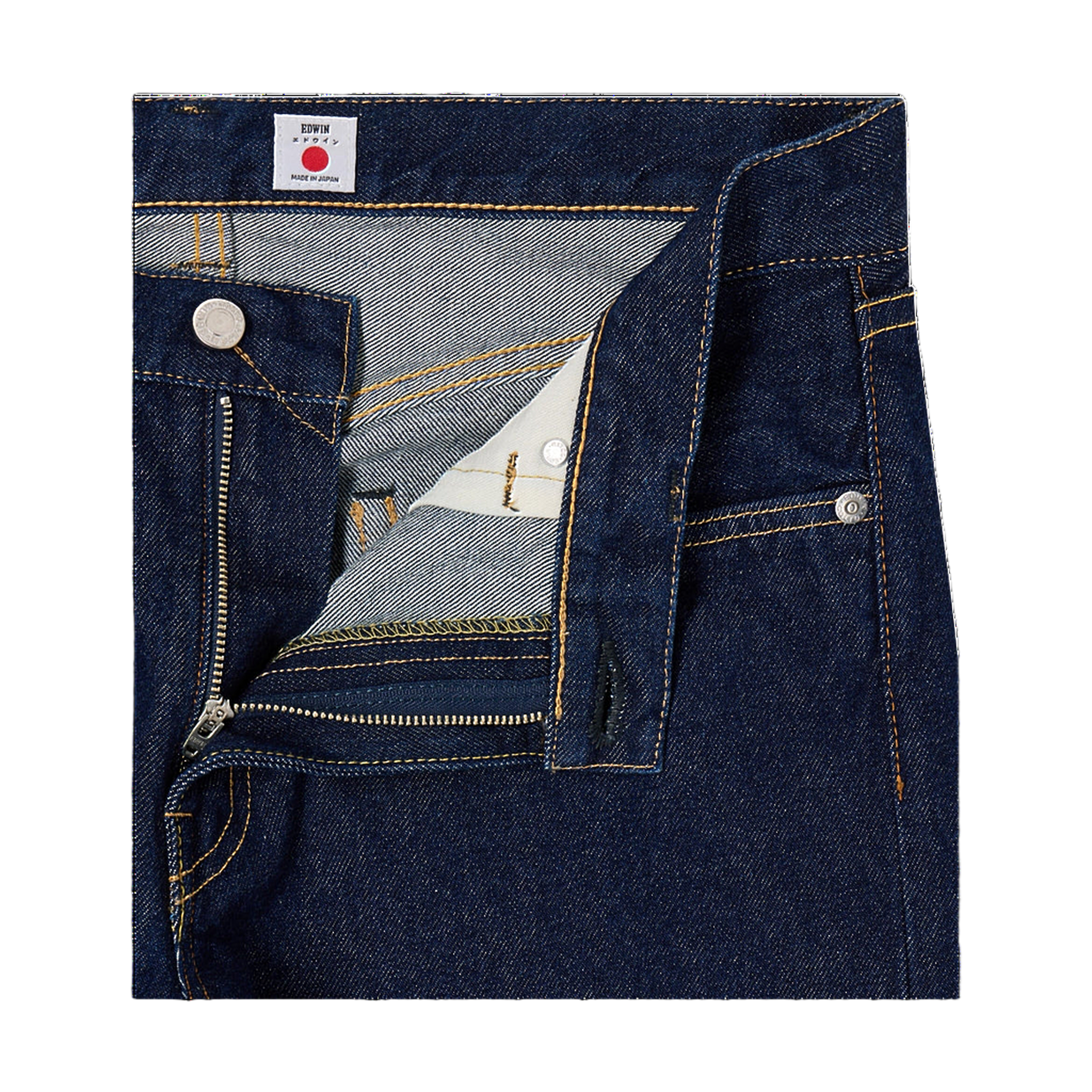 Regular Tapered Jeans - Blue, Rinsed