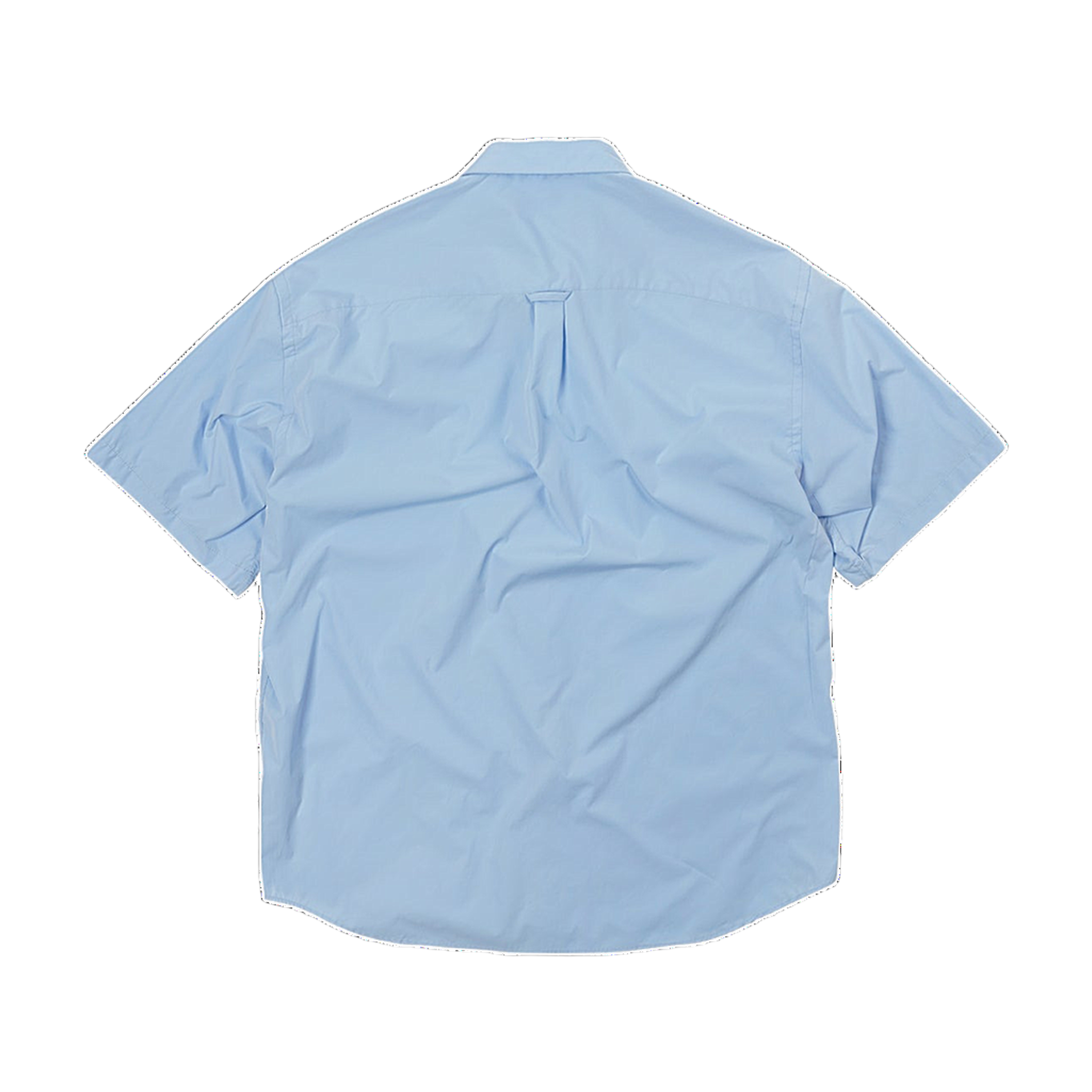 OG Poplin Oversized Shirt - Blue