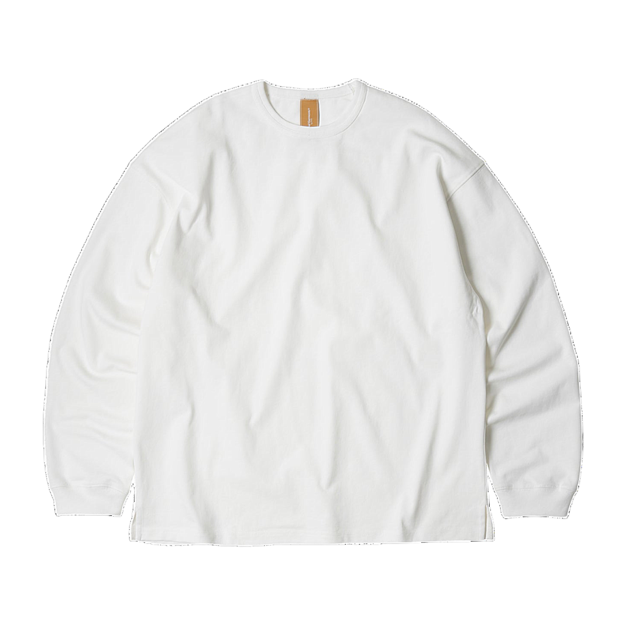 OG Double Rib L/S Tee - White