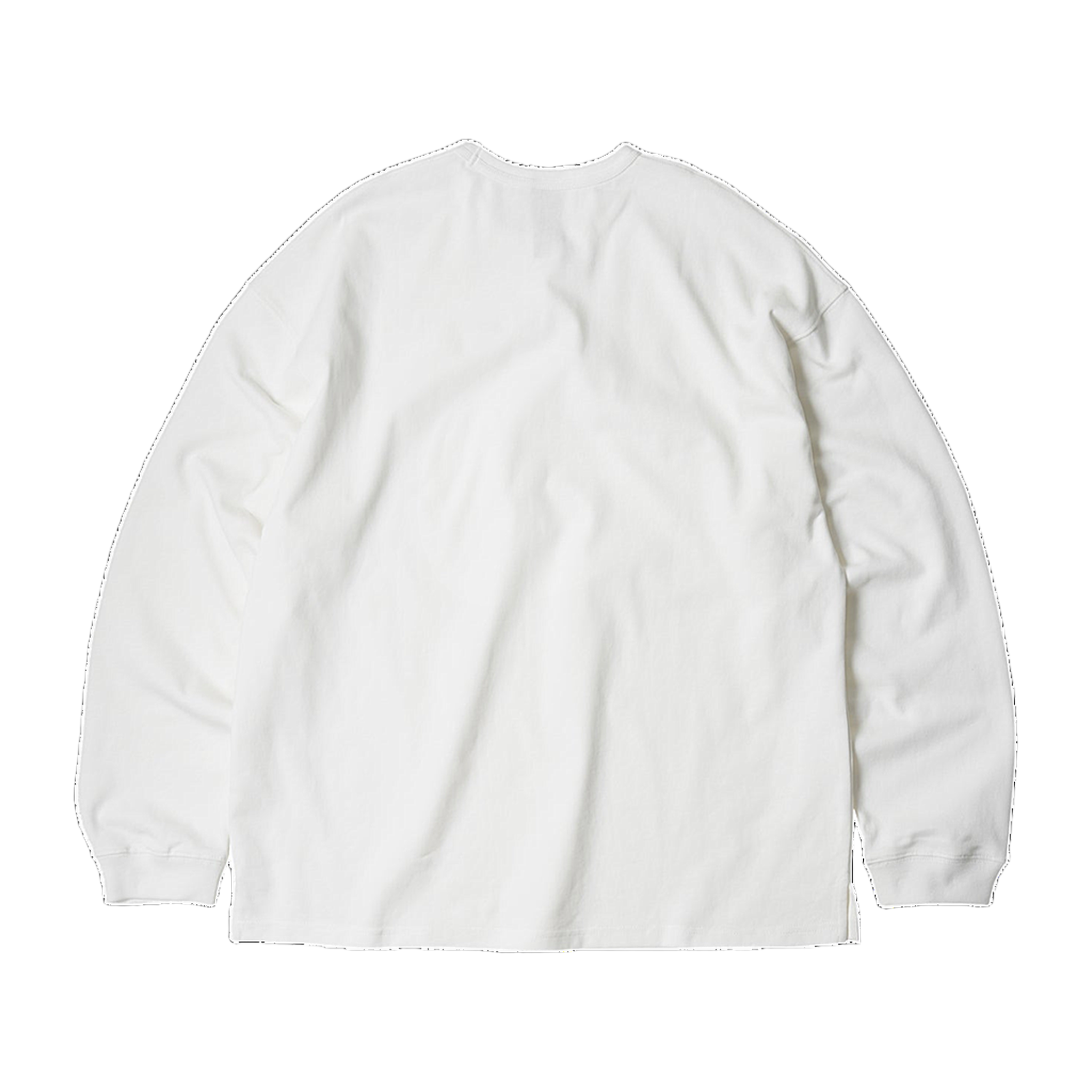 OG Double Rib L/S Tee - White