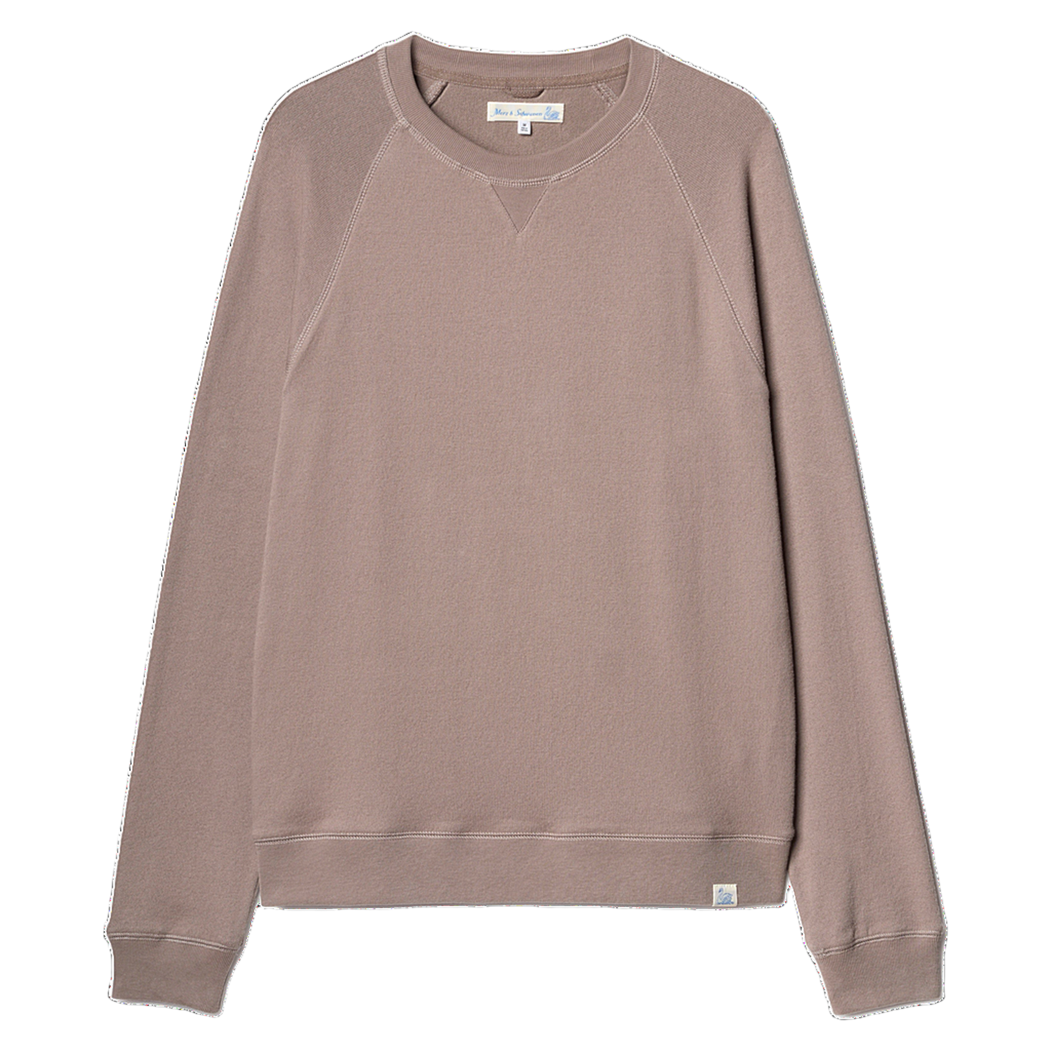 Relaxed Lightweight Raglan Sweatshirt - Faded Grain