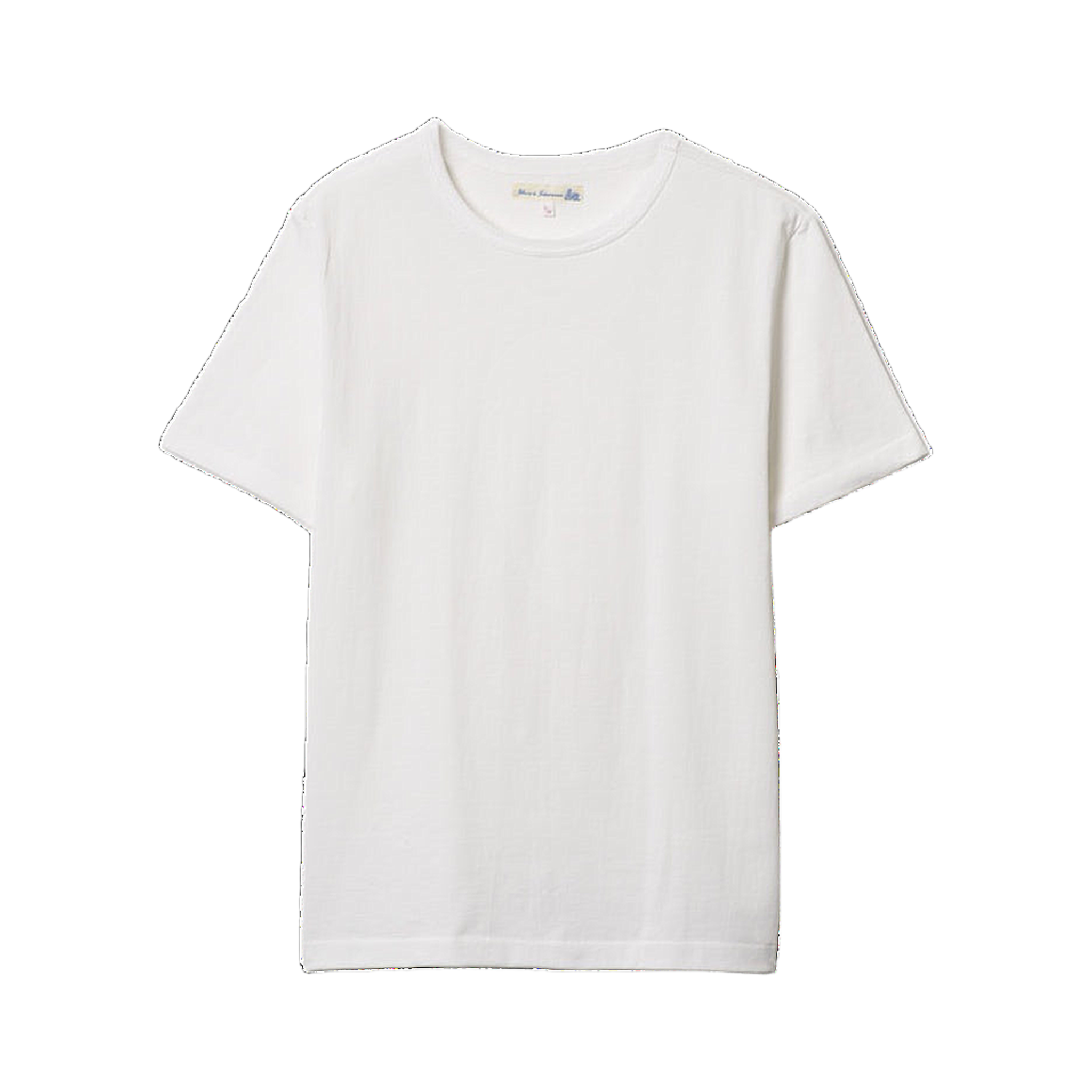 215 Loopwheeled Classic Fit Midweight T-Shirt - White