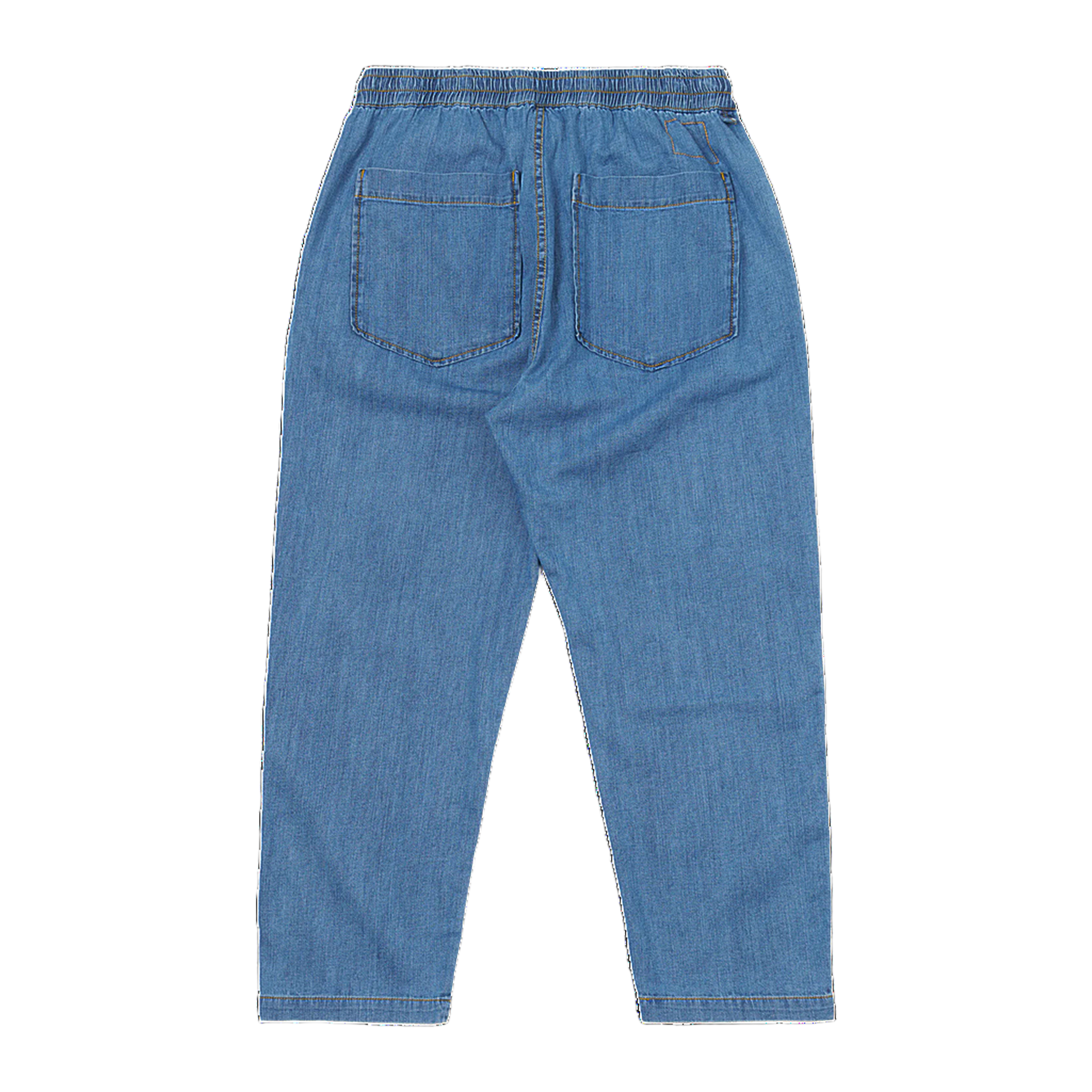 Hi Water Trouser - Washed Indigo 8oz Slub Denim