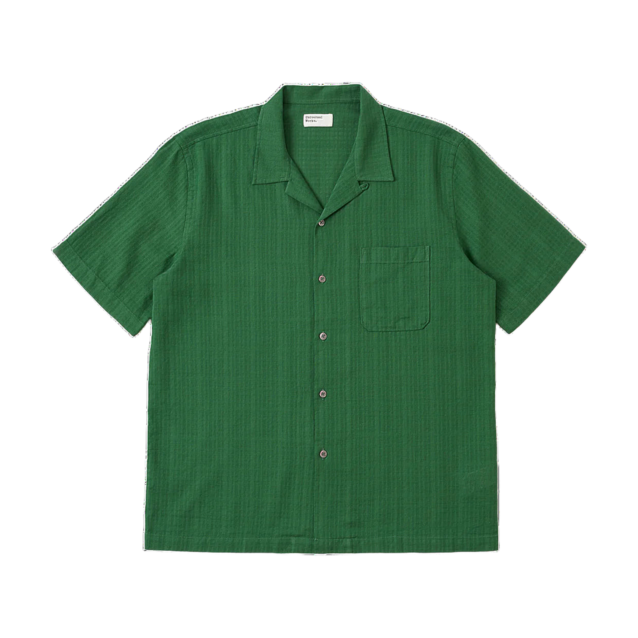 Road Shirt - Green Letts Cotton Road Shirt