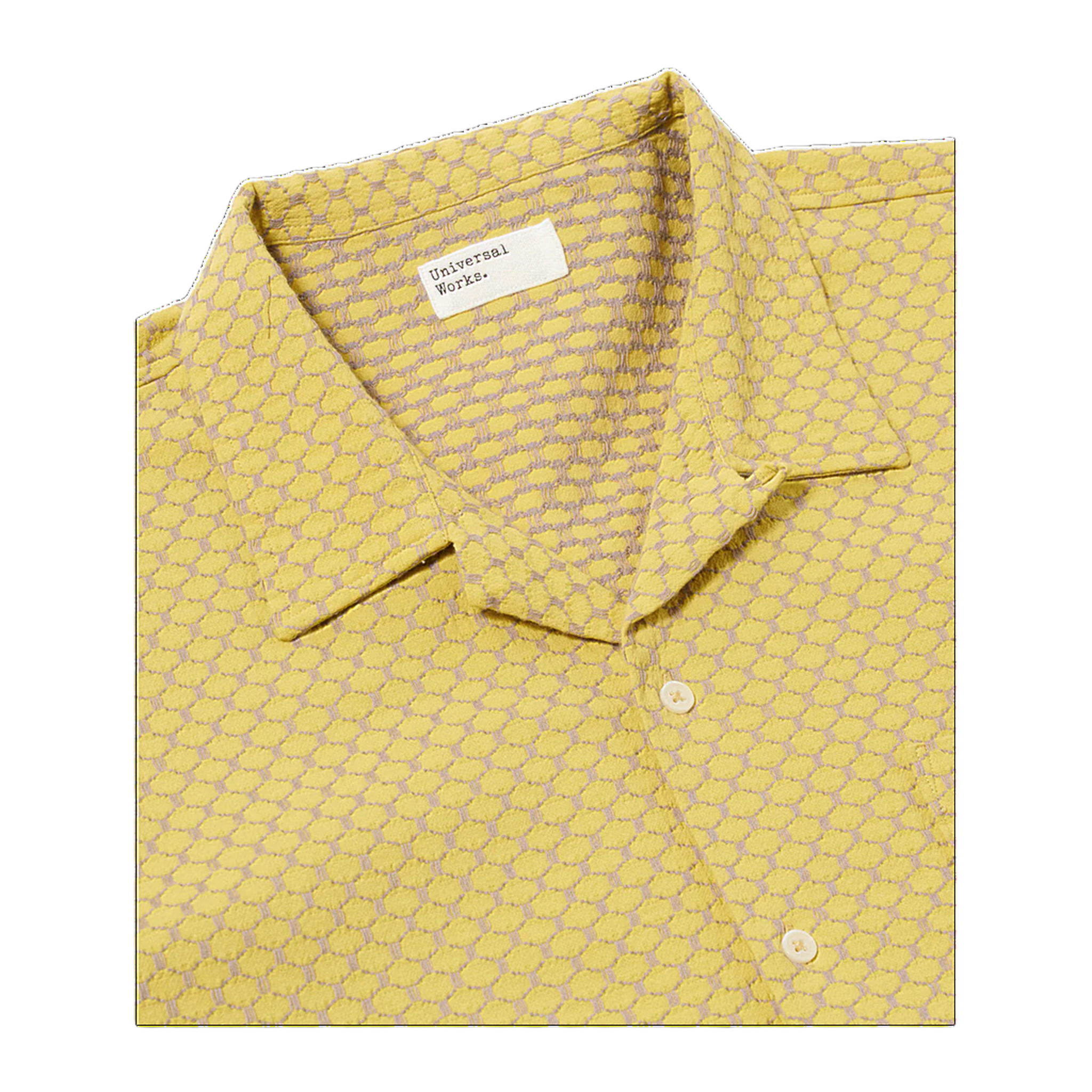 Road Shirt - Yellow Mykonos Cotton