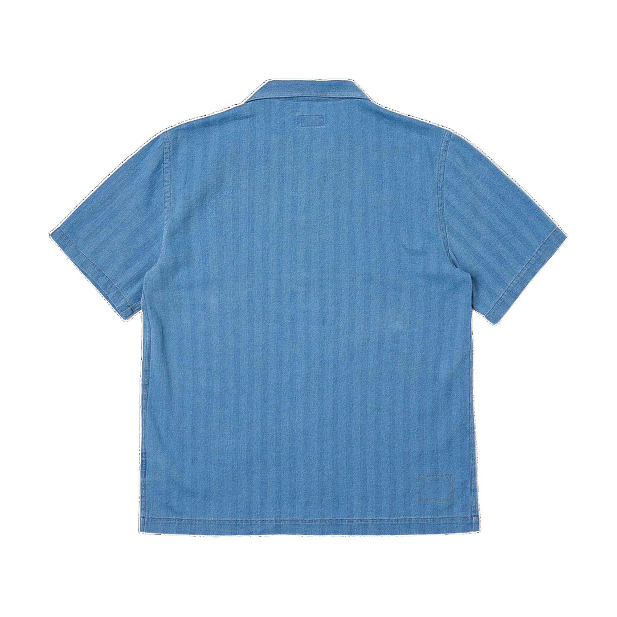 Road Shirt - Washed Indigo Recycled Herringbone