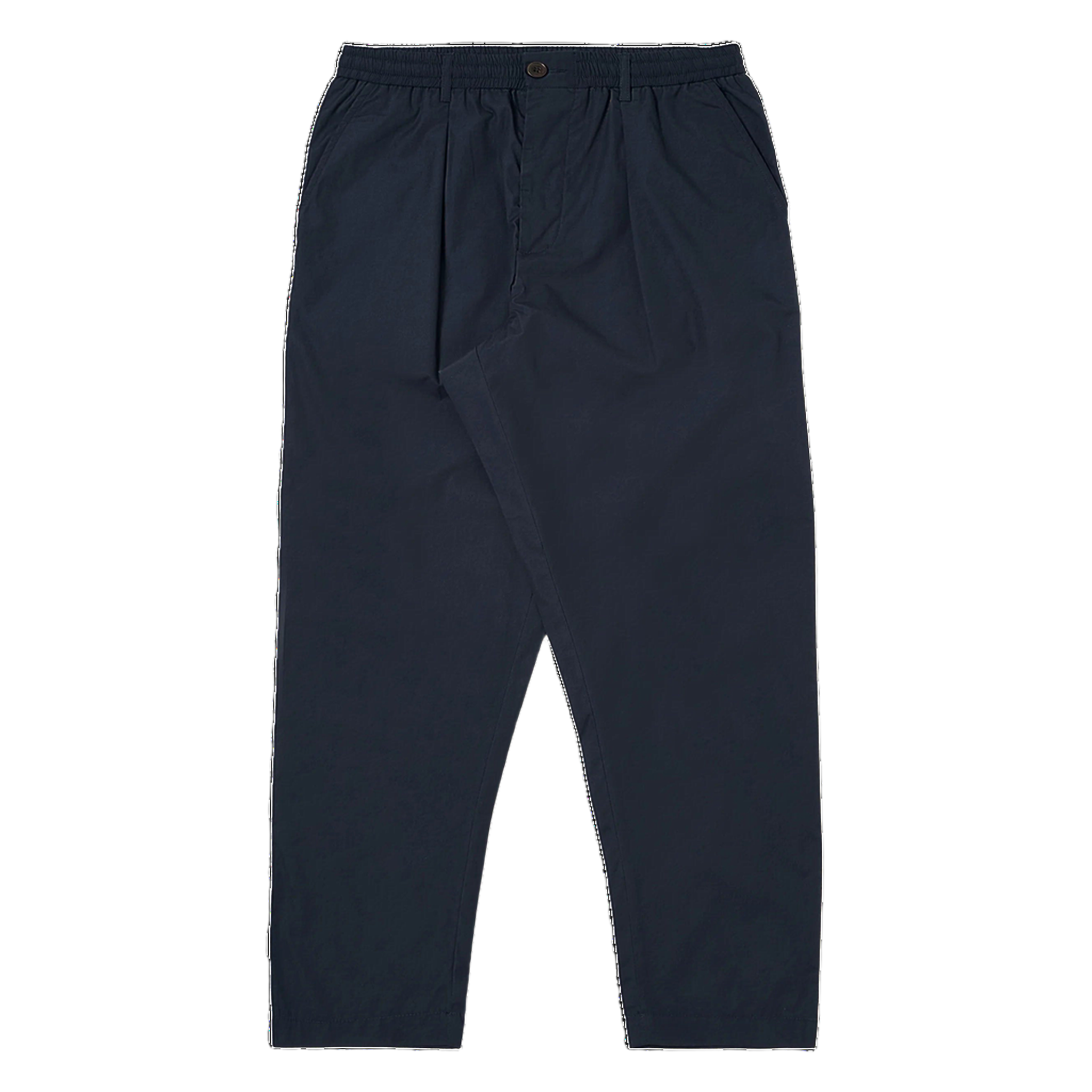 Pleated Track Pant - Recycled Polytech, Navy