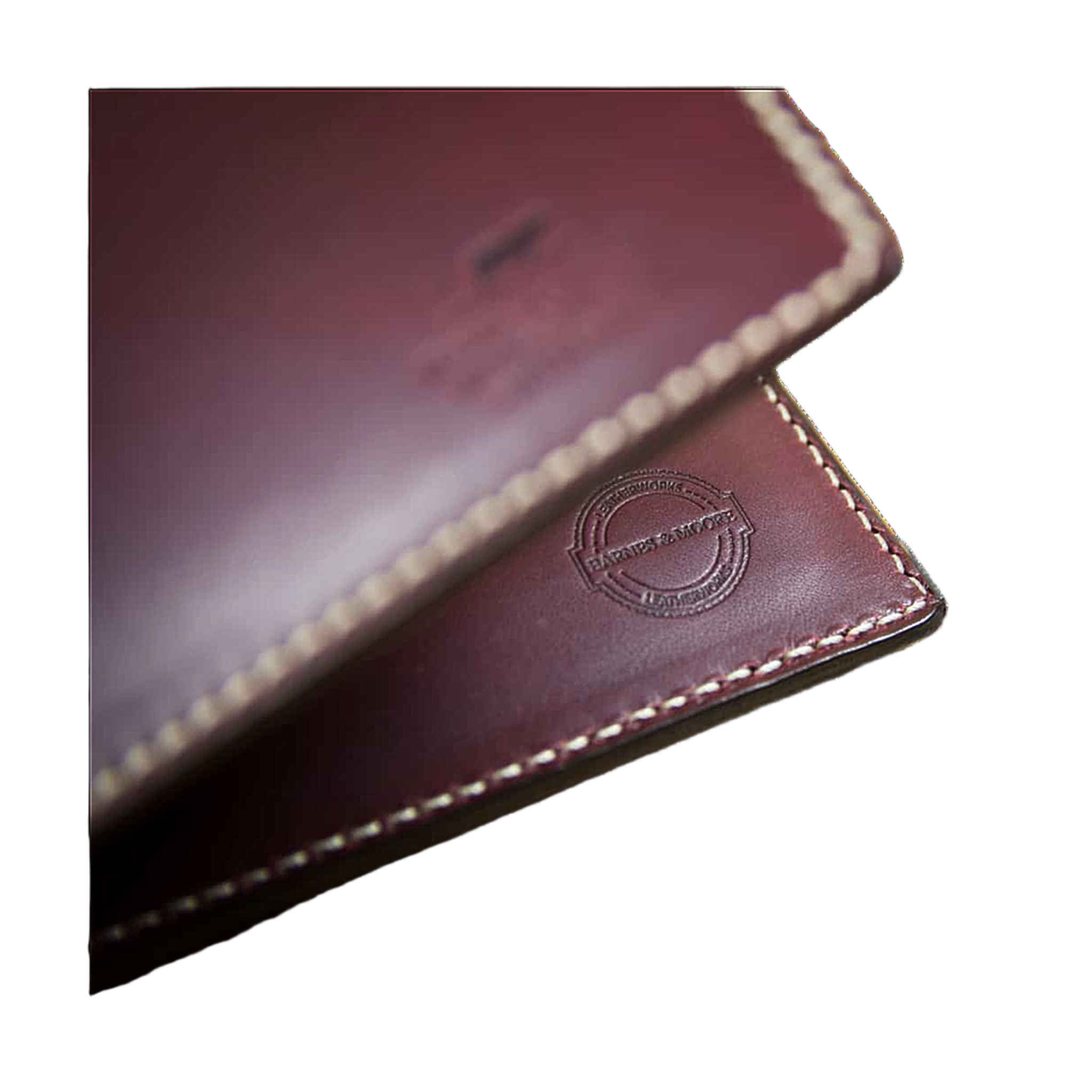 Longshore Folding Wallet - Dark Cherry Leather
