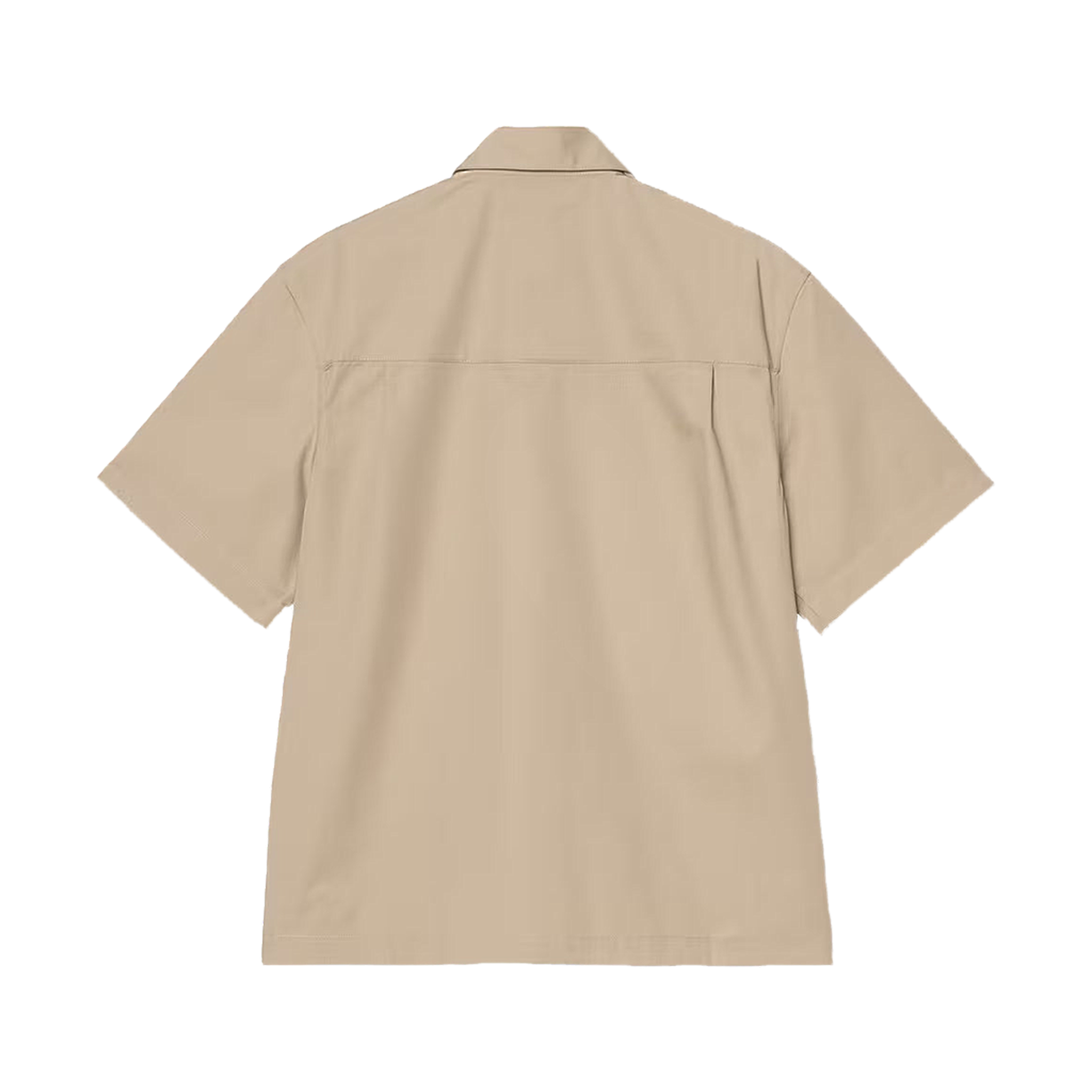 S/S Postal Zip Shirt - Iroko/Black