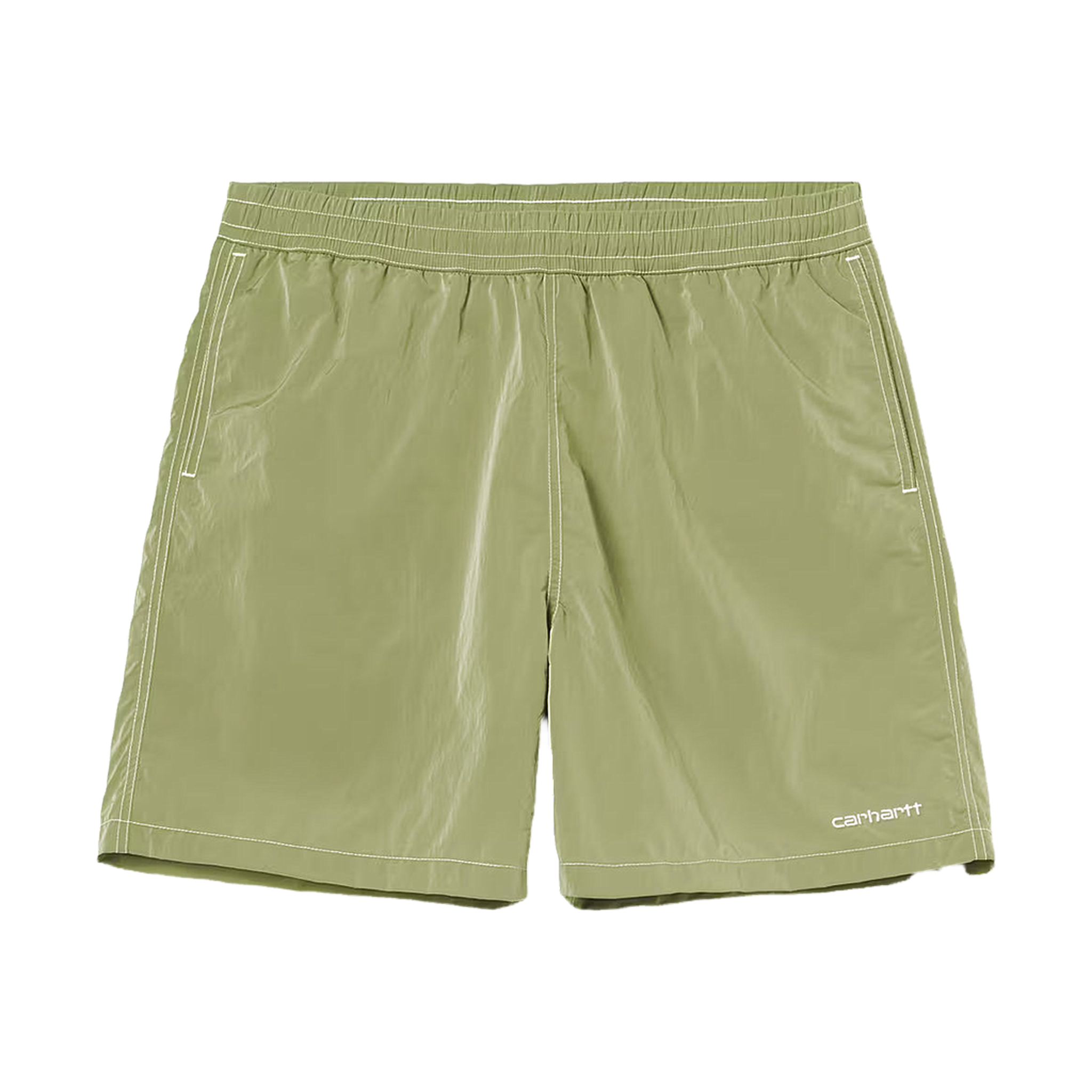 Canby Swim Trunks - Gentle Green/White