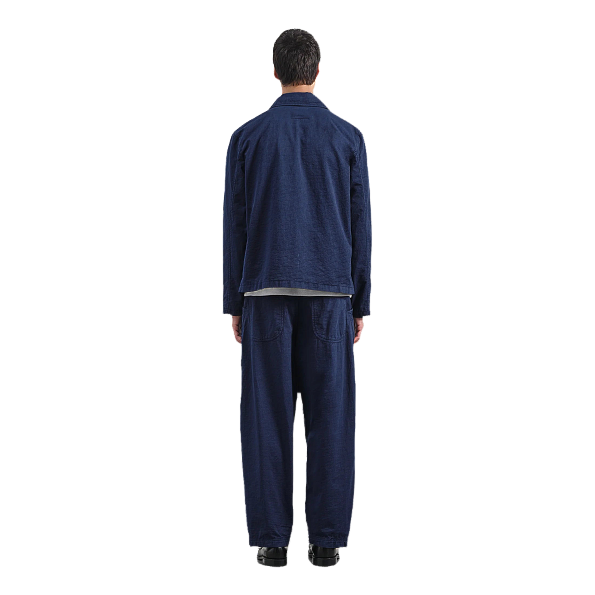 Twisted Seam Trouser - Blue
