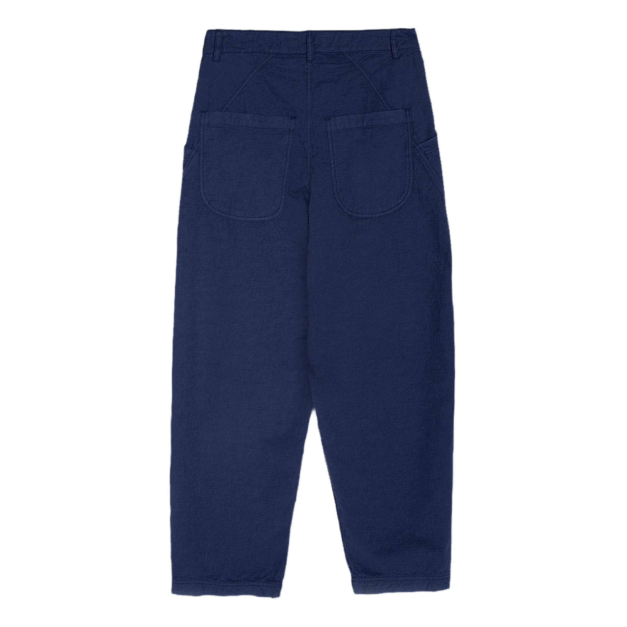 Twisted Seam Trouser - Blue