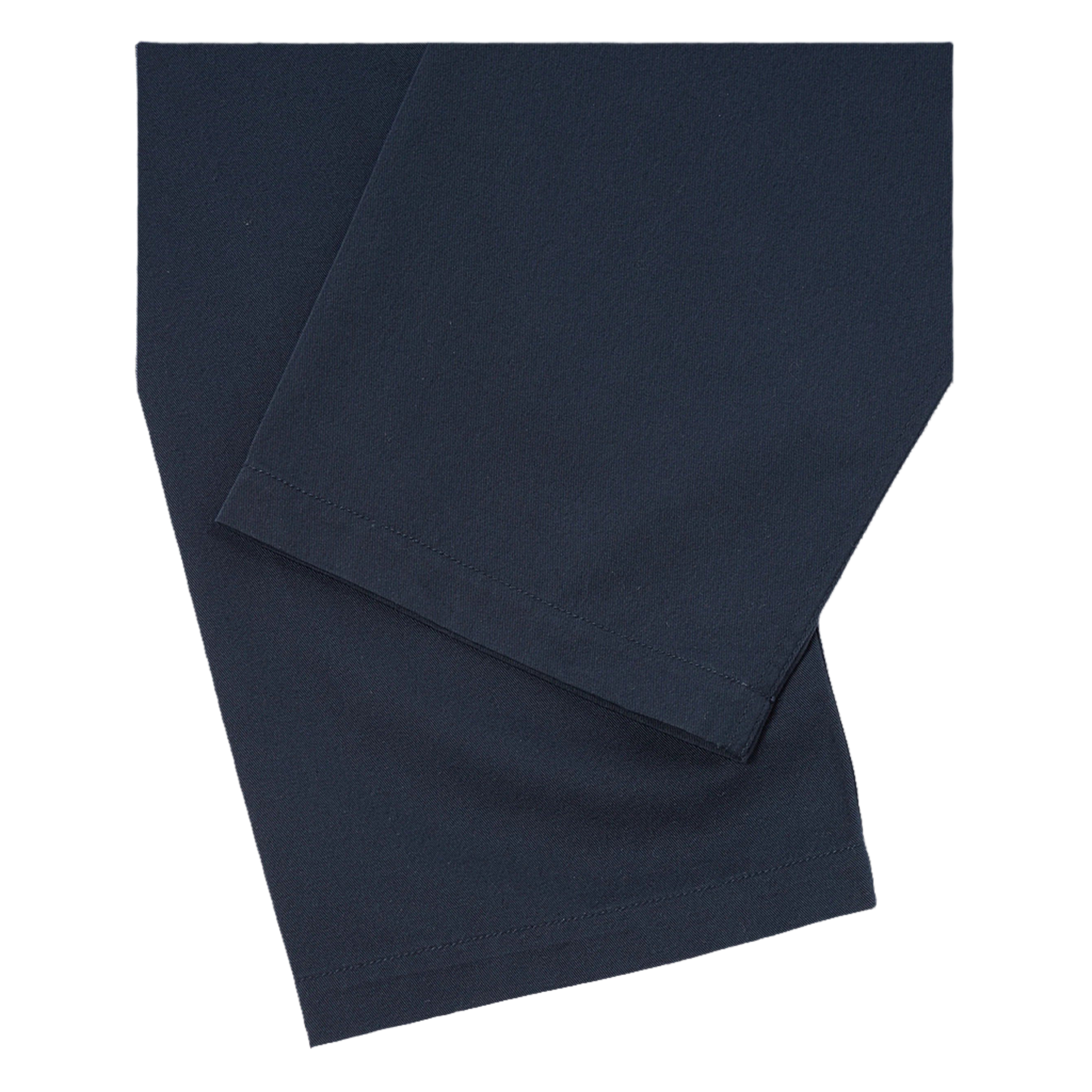Twill Double Pleat Pant - Navy