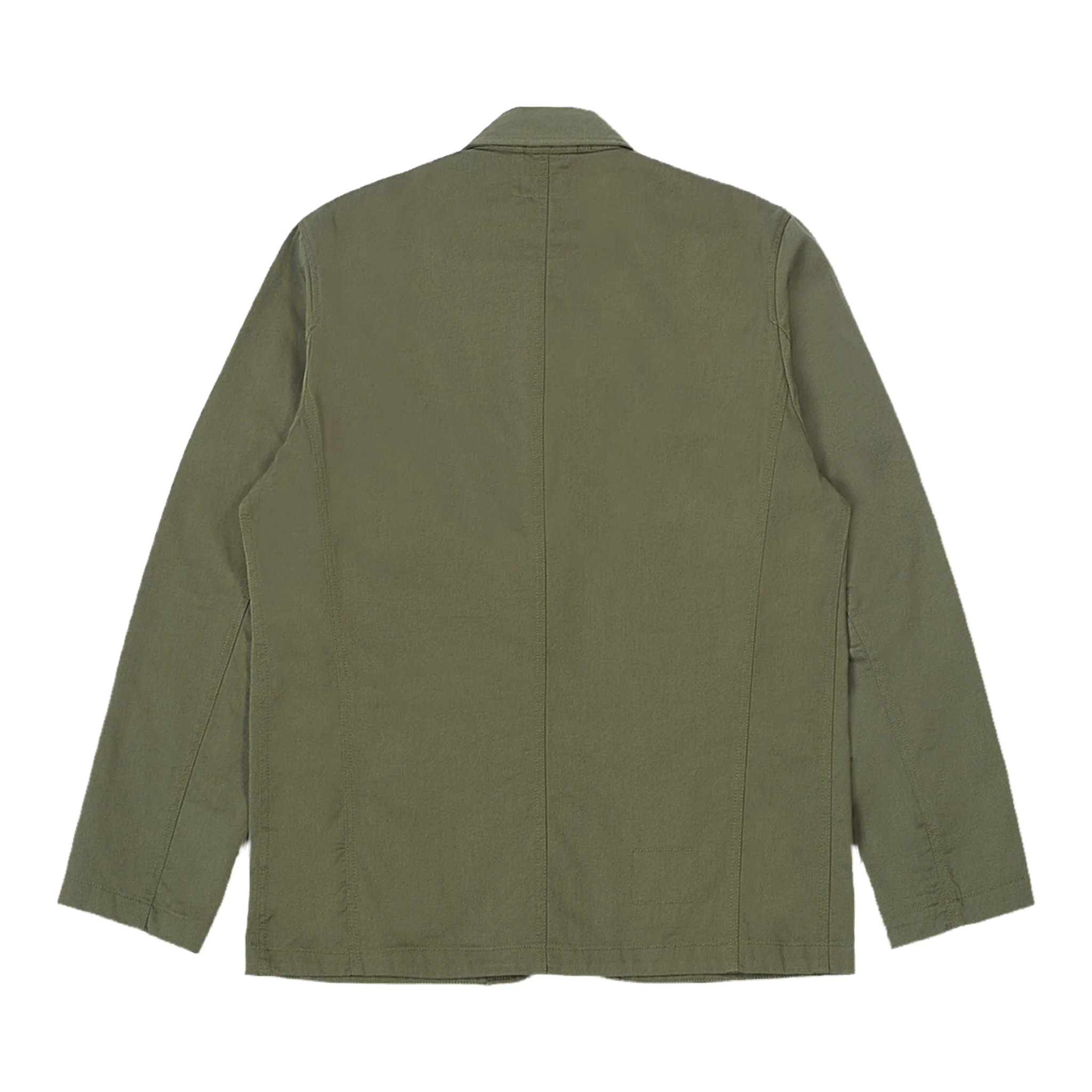 Twill Bakers Jacket - Light Olive