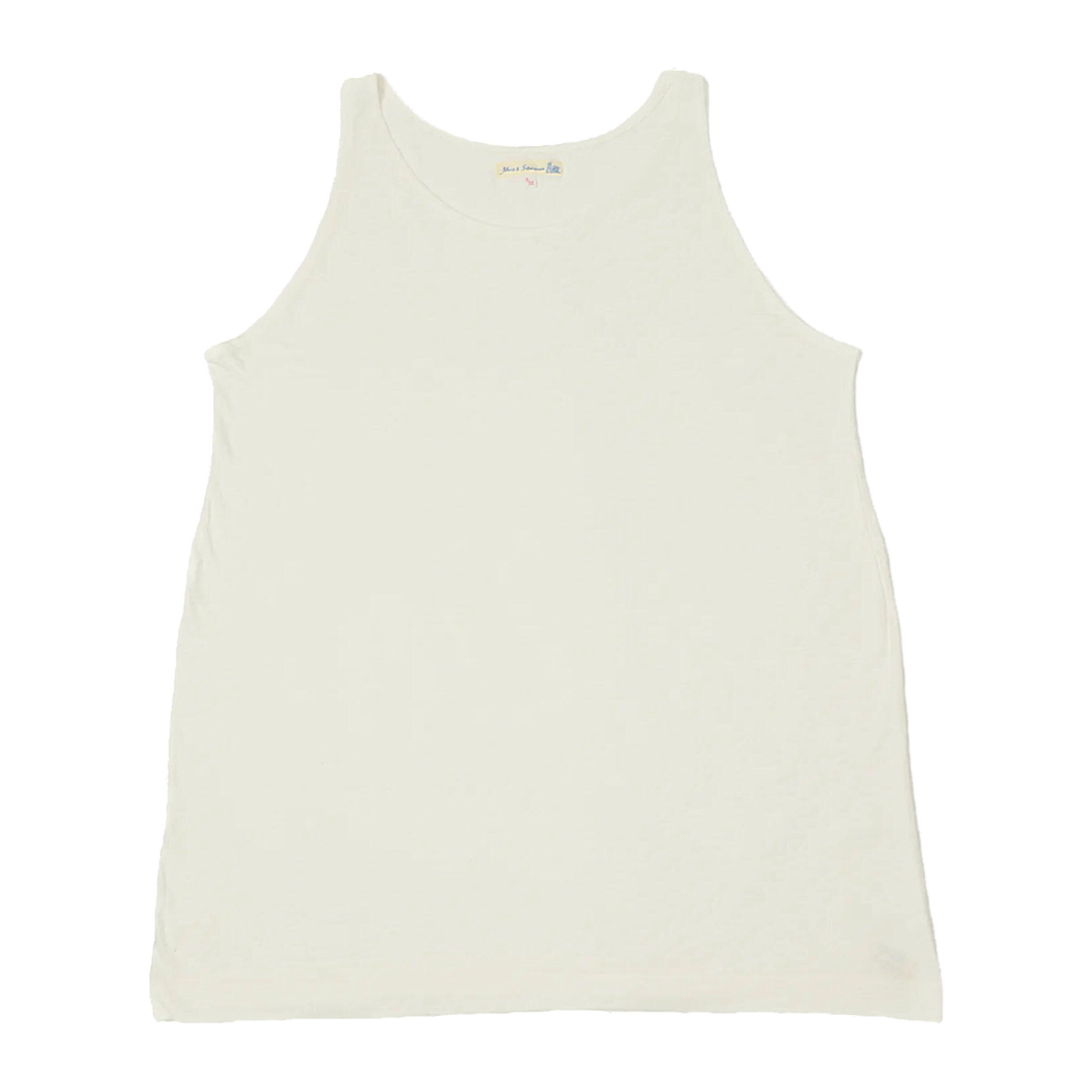 136 Lightweight Tank Top - White