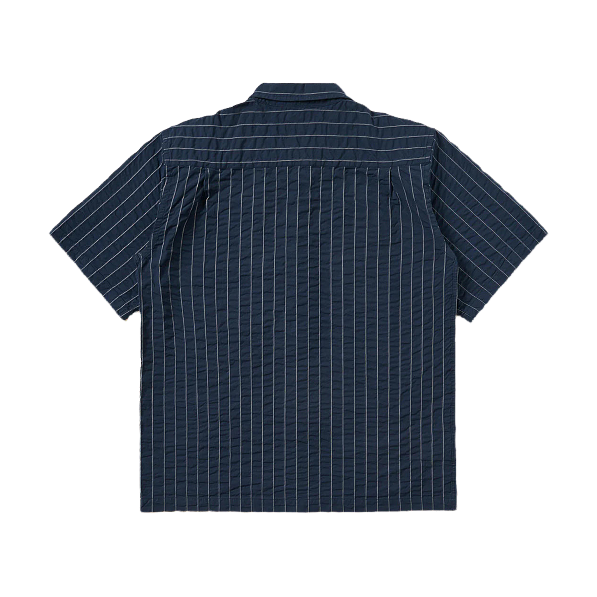 Chester Stripe S/S Fatigue Shirt - Navy
