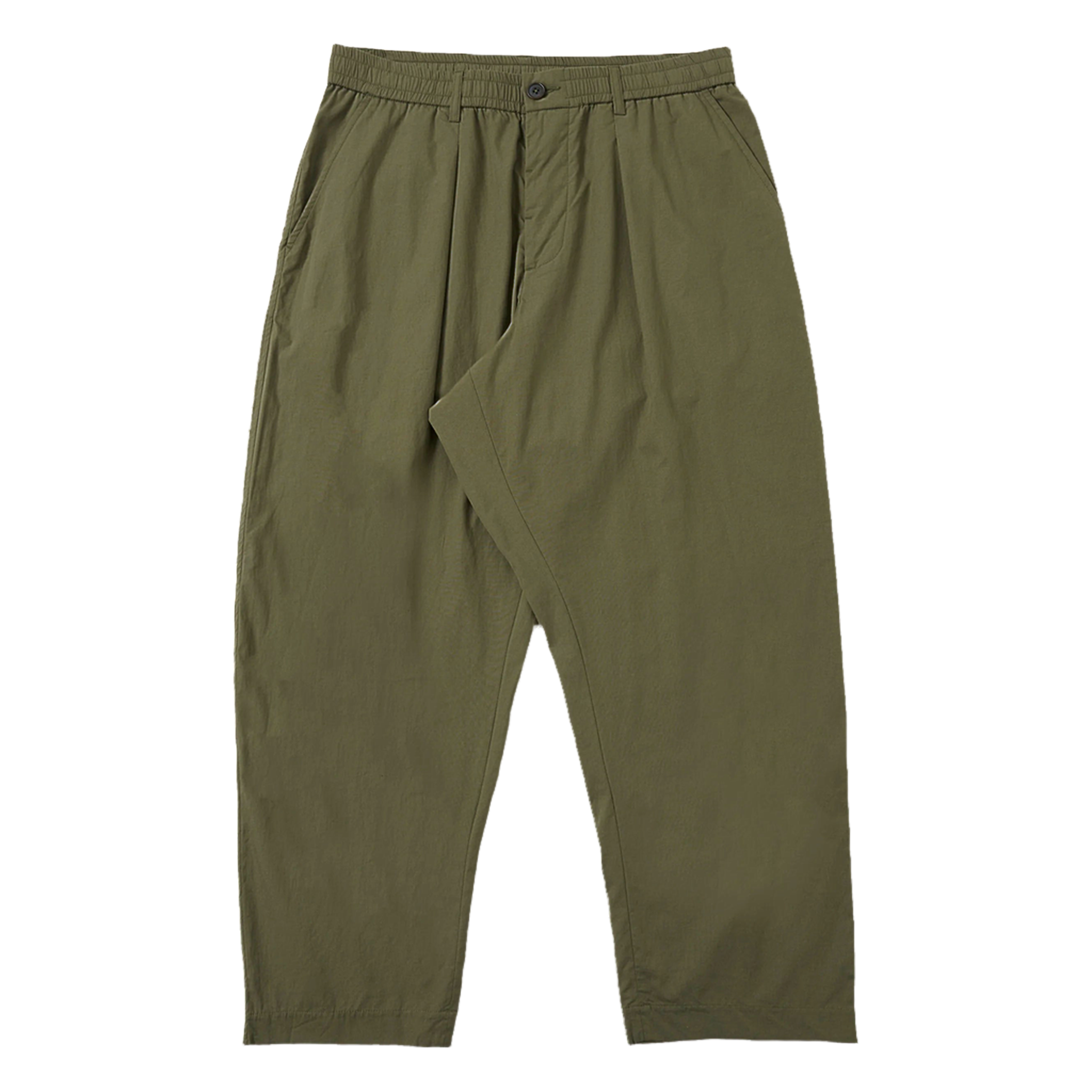 Broadcloth Oxford Pant - Olive