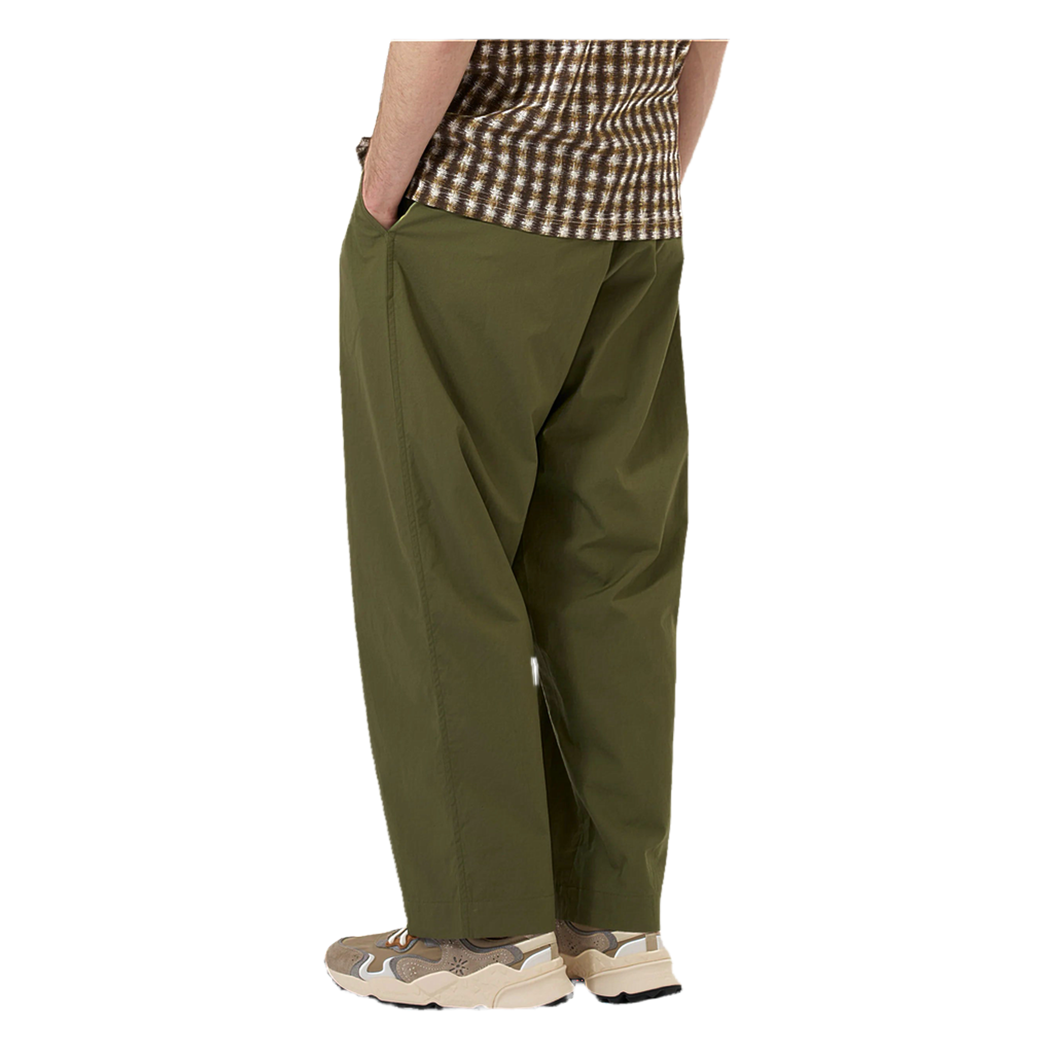 Broadcloth Oxford Pant - Olive