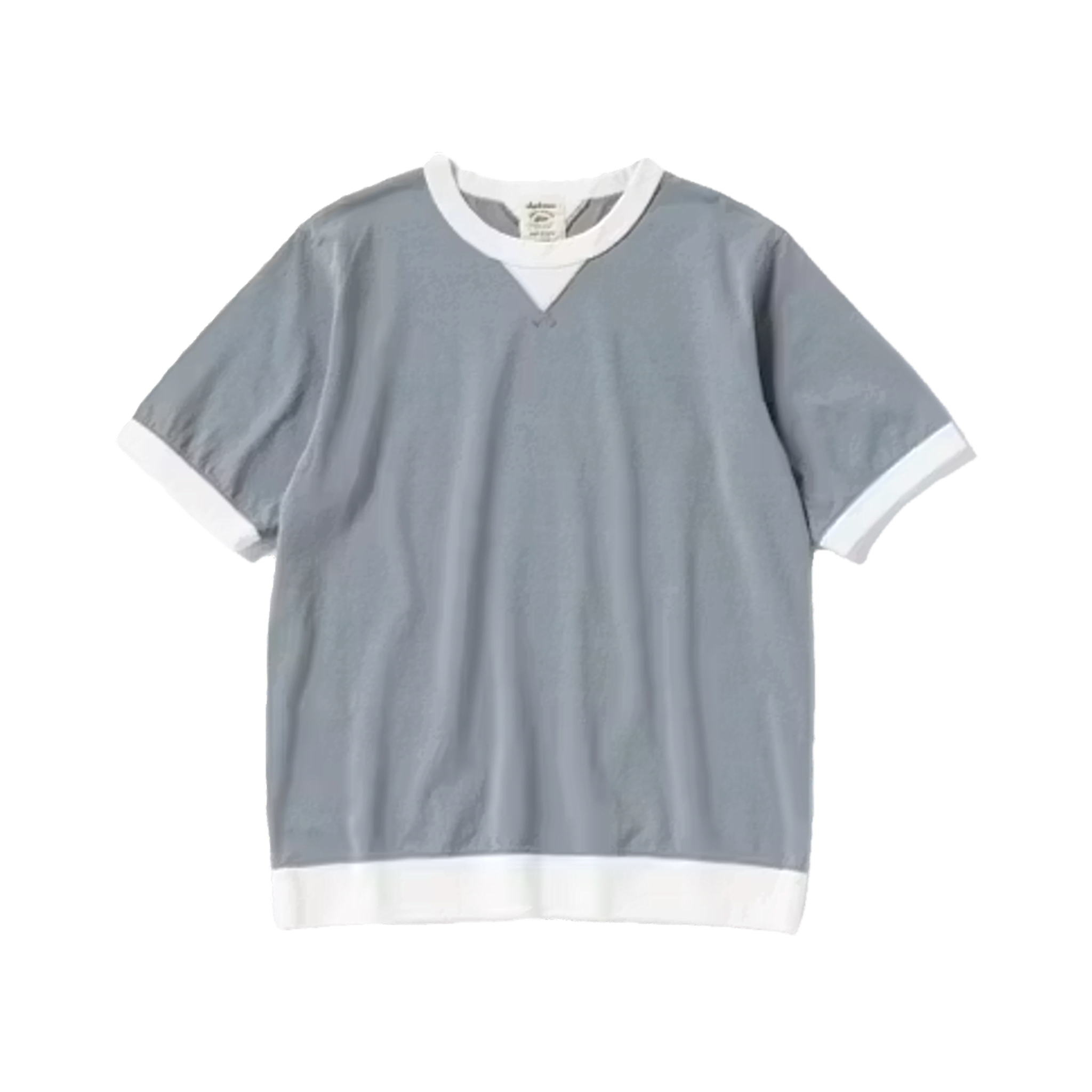 Rib T-Shirt - Dusk Blue x BK