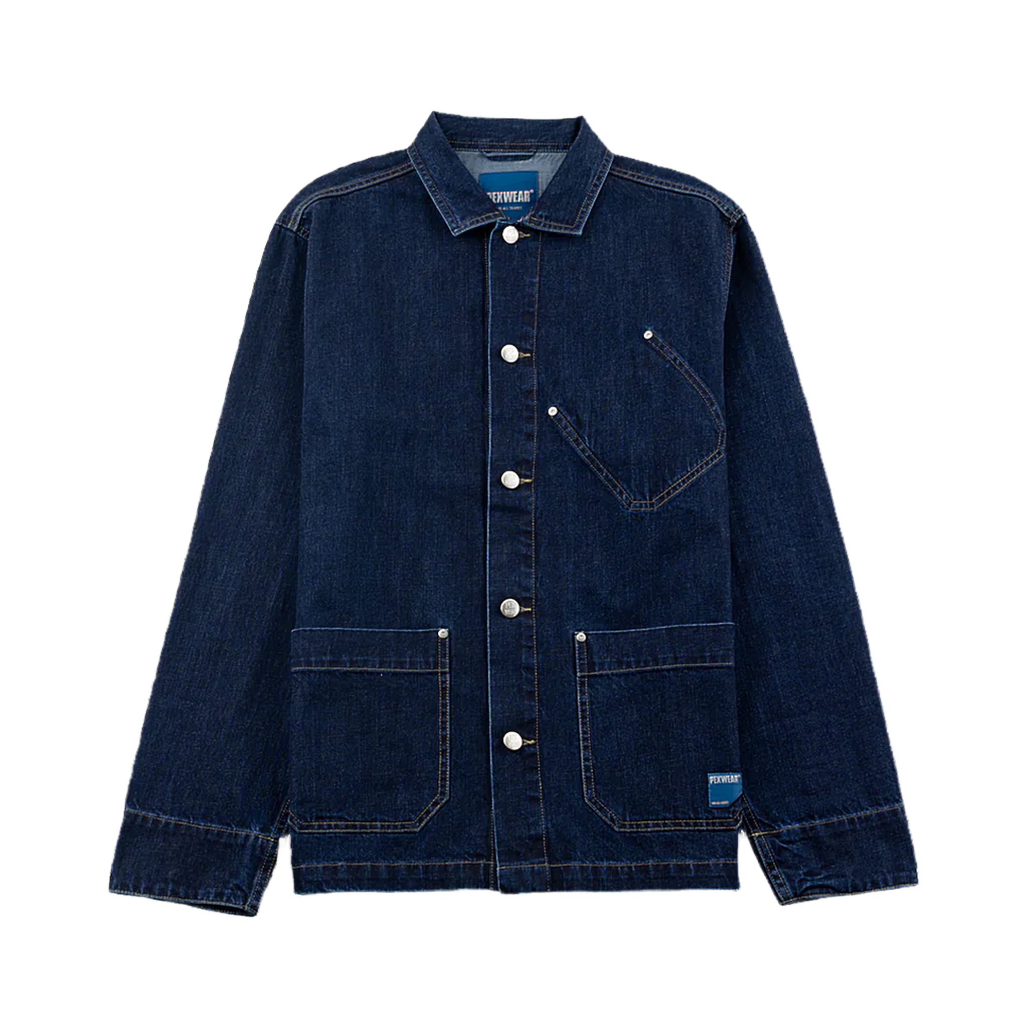 Tradesmen Jacket - Denim - Indigo Blue