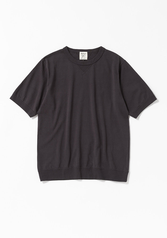 Rib T-Shirt - Ink Black