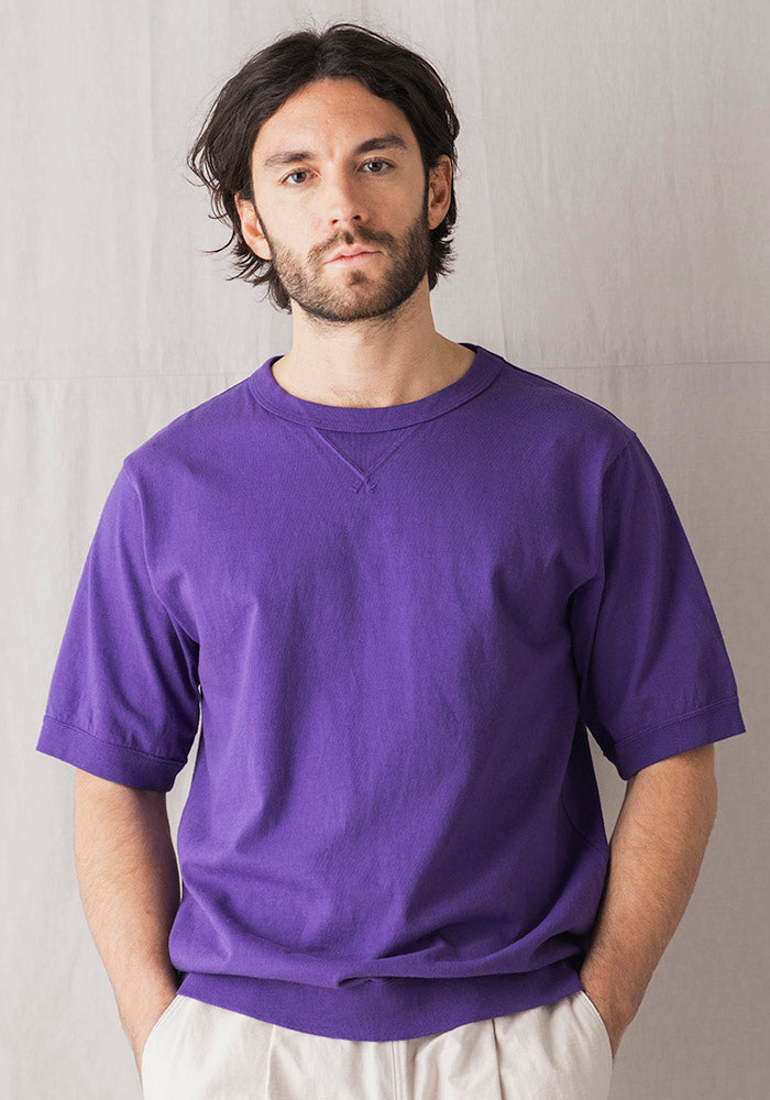 Rib T-Shirt - Purple