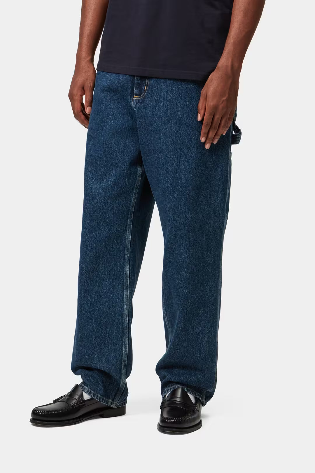 Single Knee Pant - Blue Stone Washed